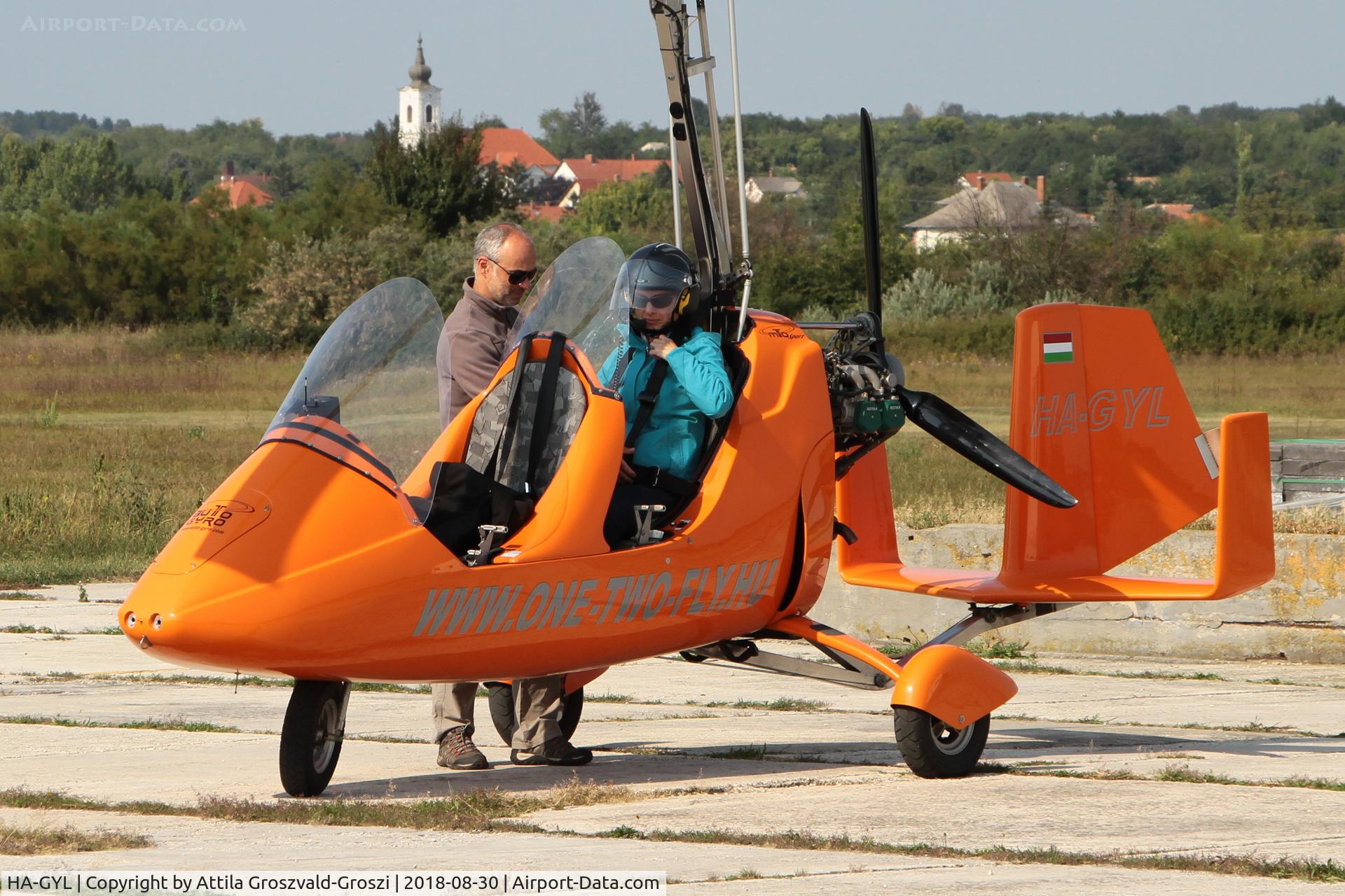 HA-GYL, 2014 AutoGyro Europe MTOSport C/N M01158, Balatonfökajár Airport, Hungary