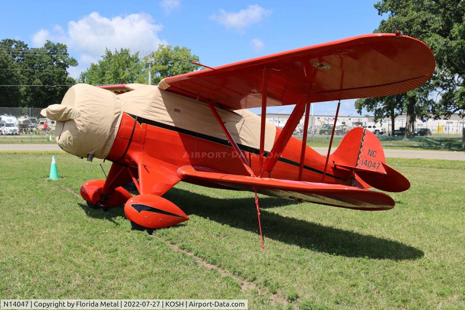 N14047, 1934 Waco YKC C/N 3966, OSH 2022
