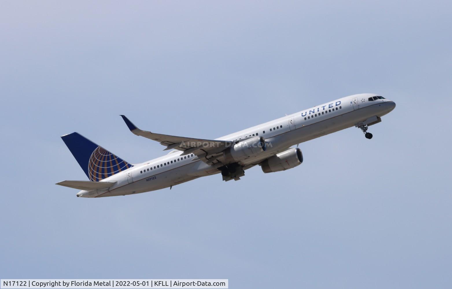 N17122, 1997 Boeing 757-224 C/N 27564, FLL 2022