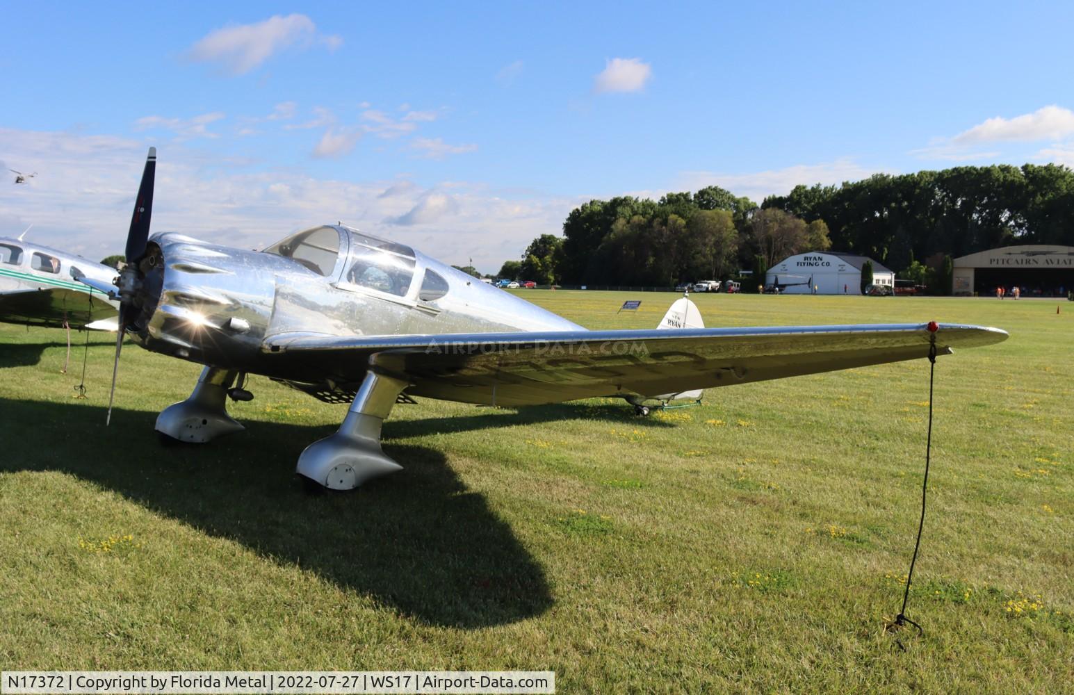N17372, 1937 Ryan Aeronautical SCW-145 C/N 201, OSH 2022