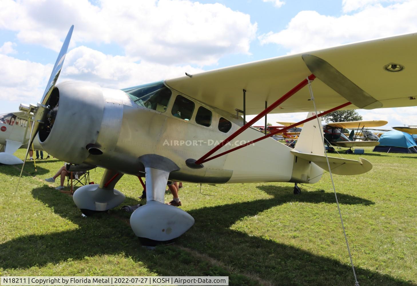 N18211, 1939 Howard Aircraft DGA-11 C/N 302, OSH 2022