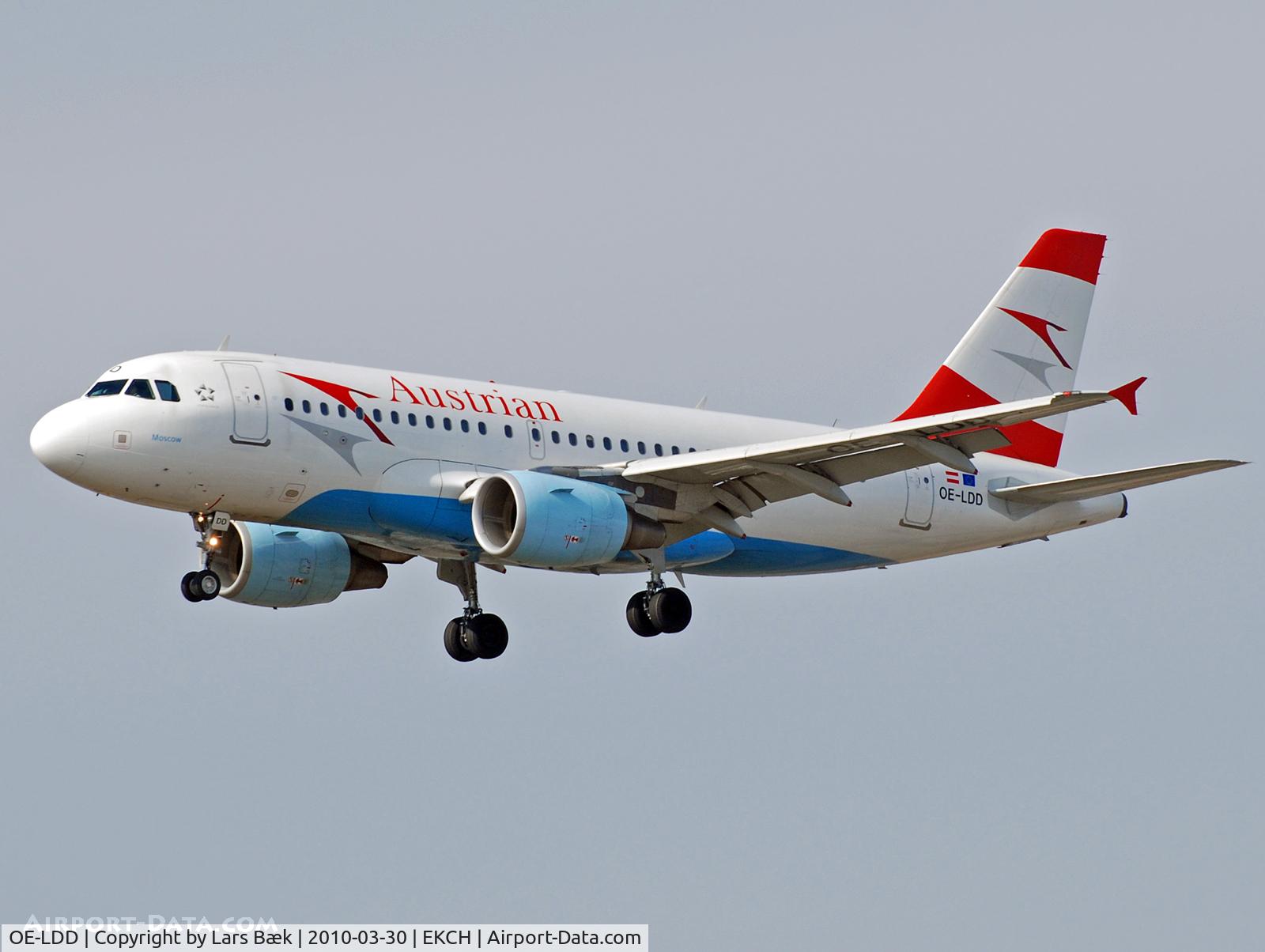 OE-LDD, 2005 Airbus A319-112 C/N 2416, RWY22L
