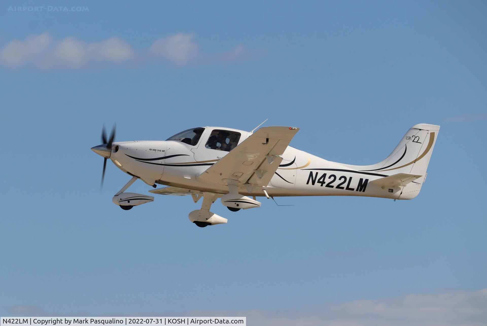 N422LM, 2001 Cirrus SR22 C/N 0118, Cirrus SR22