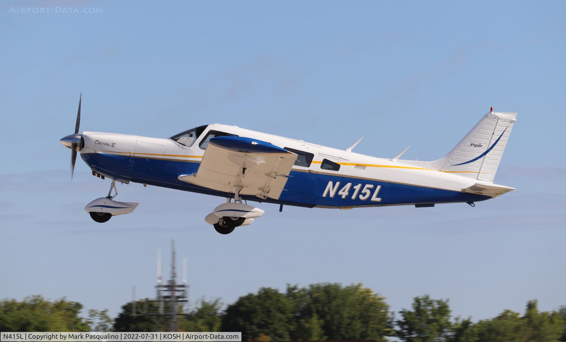 N415L, 1977 Piper PA-32-300 Cherokee Six C/N 32-7740073, Piper PA-32-300