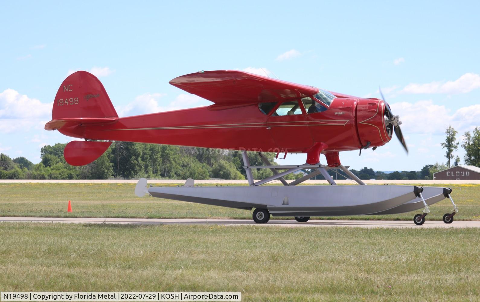 N19498, 1939 Cessna C-165 Airmaster C/N 467, OSH 2022