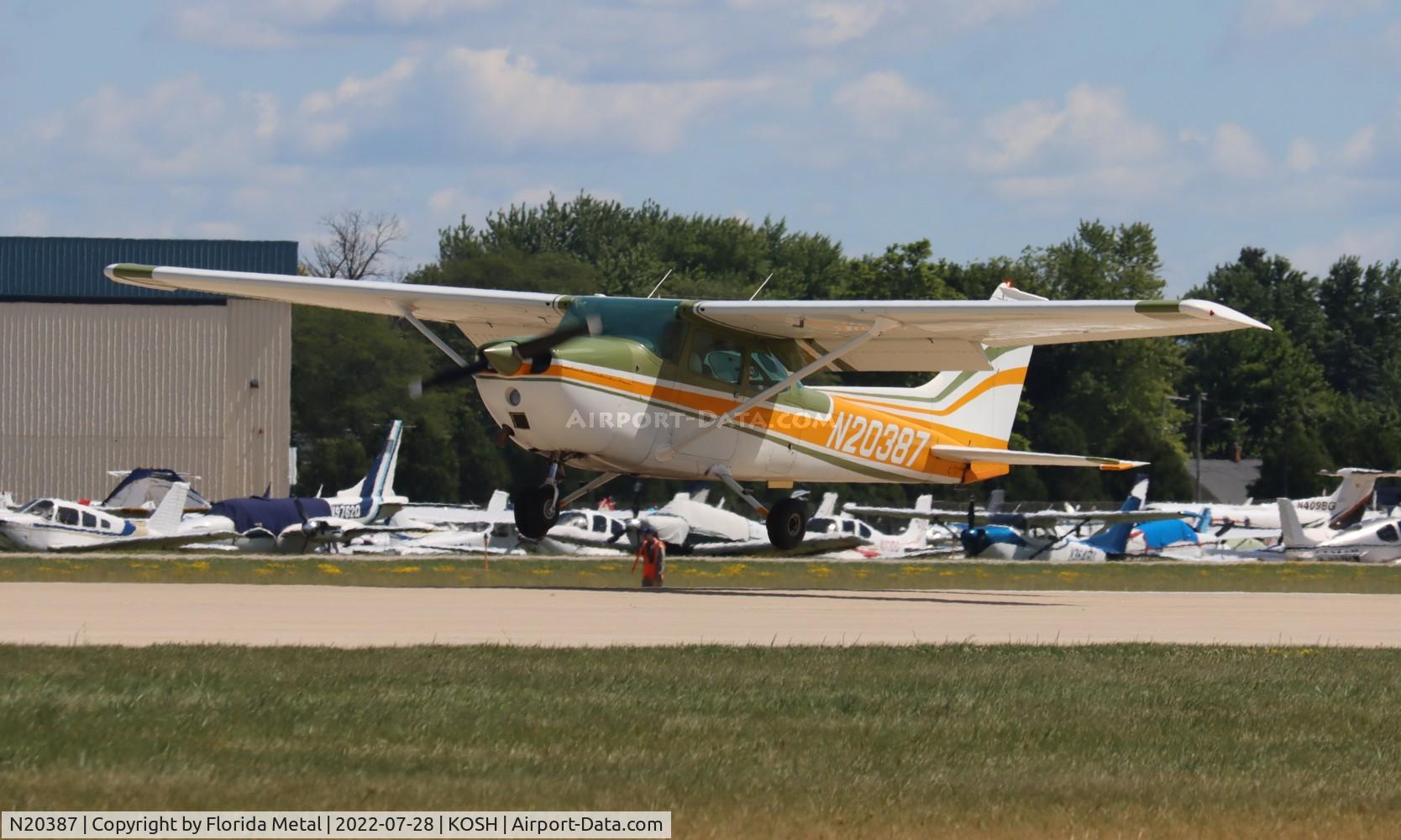 N20387, 1972 Cessna 172M C/N 17261247, OSH 2022