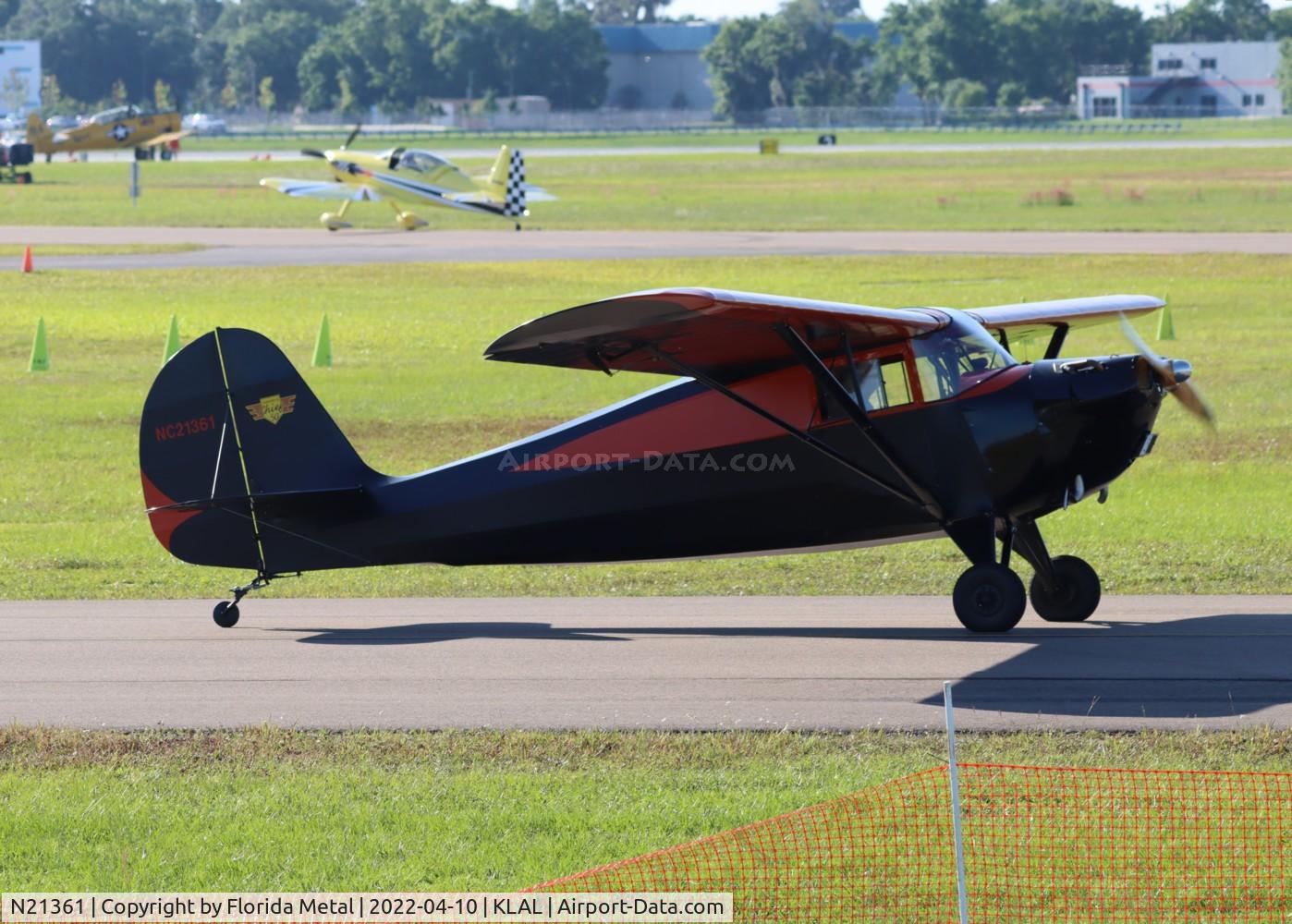 N21361, 1938 Aeronca 50-C C/N C-1668, Aeronca 50C