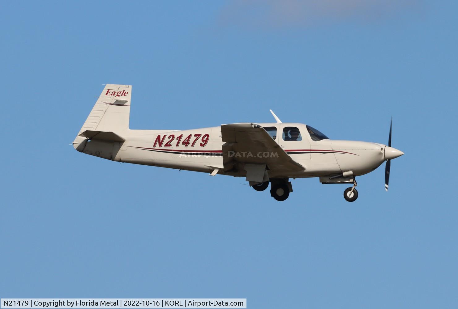 N21479, 1999 Mooney M20S Eagle C/N 30-0028, NBAA 2022
