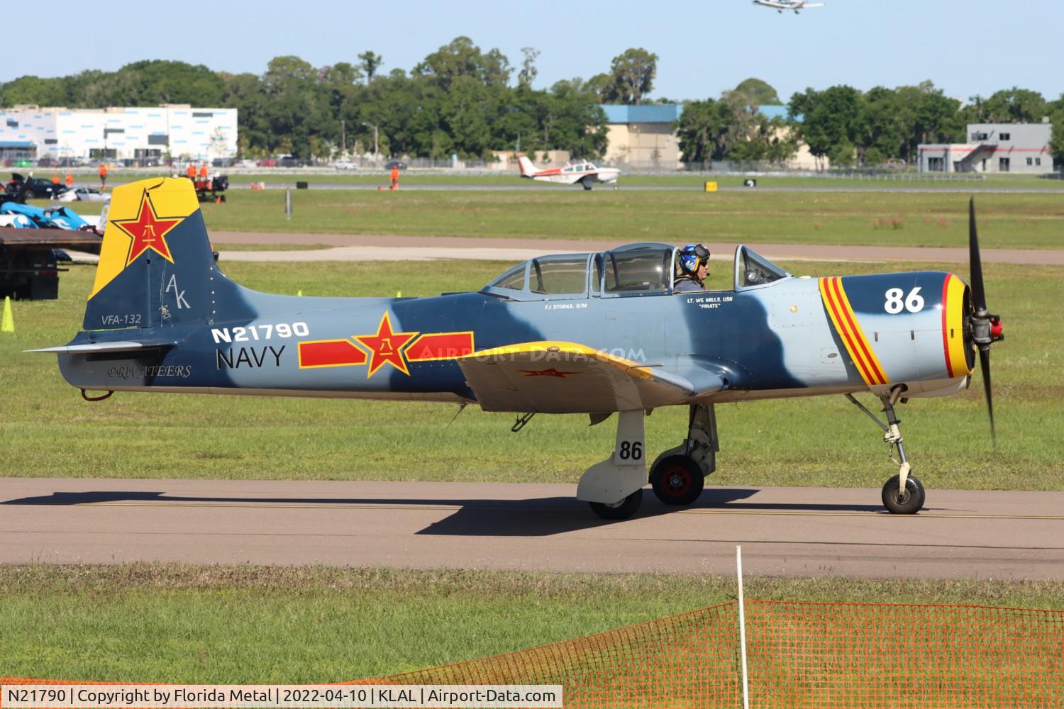 N21790, 1985 Nanchang CJ-6 C/N 4232022, Sun N fun 2022