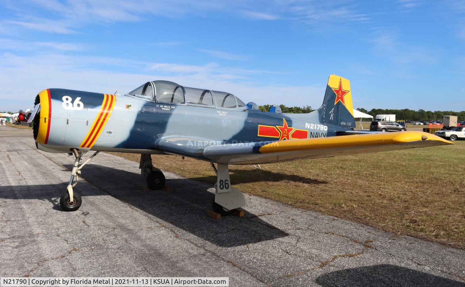 N21790, 1985 Nanchang CJ-6 C/N 4232022, Stuart 2021
