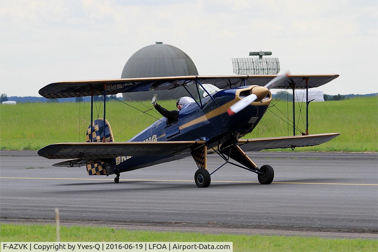 F-AZVK, 1935 Bucker Bu-131 Jungmann C/N 27, Bucker Bu-131 Jungmann, Taxiing, Avord Air Base 702 (LFOA) Open day 2016