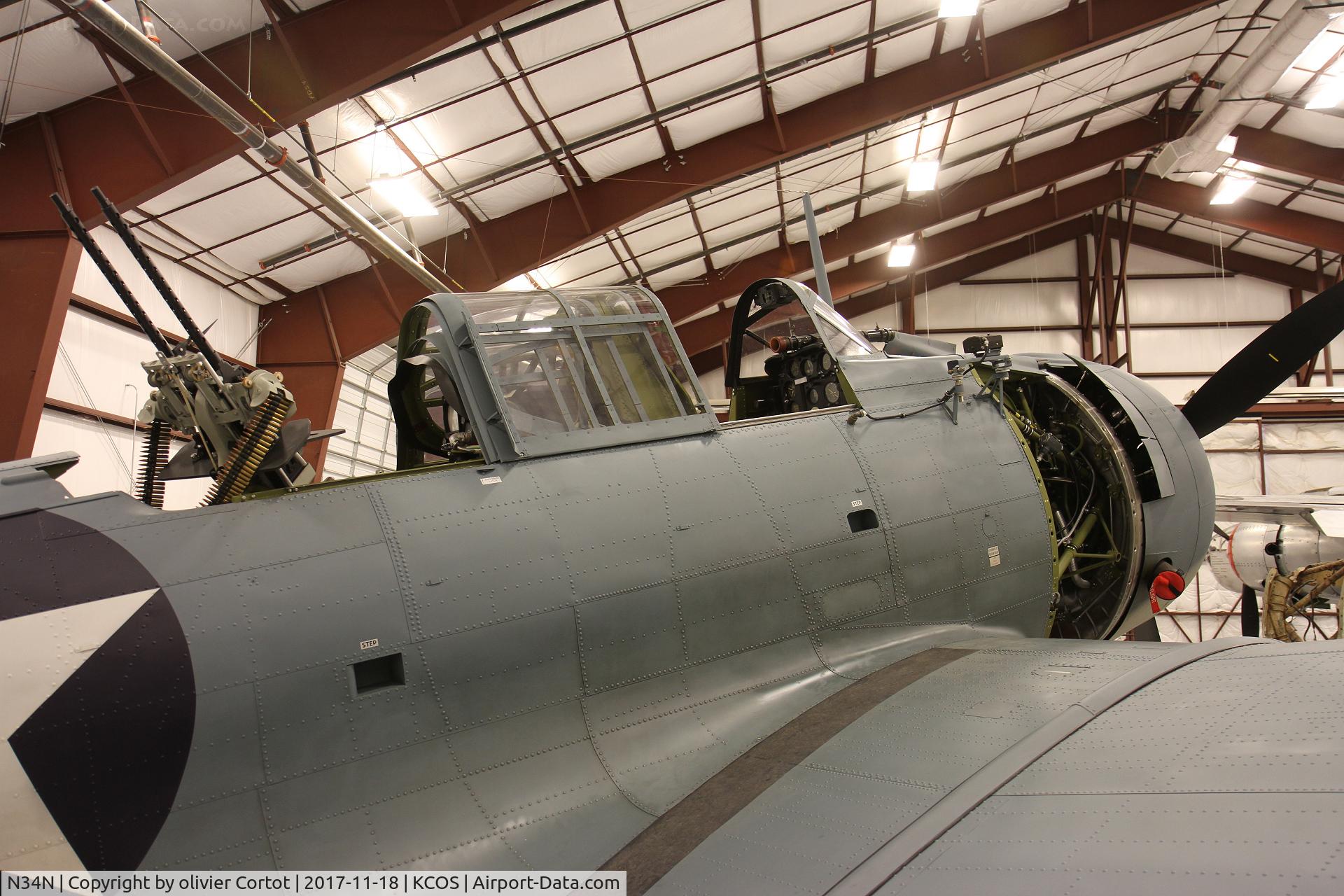 N34N, Douglas SBD-4 Dauntless C/N 10694, nov 2017
