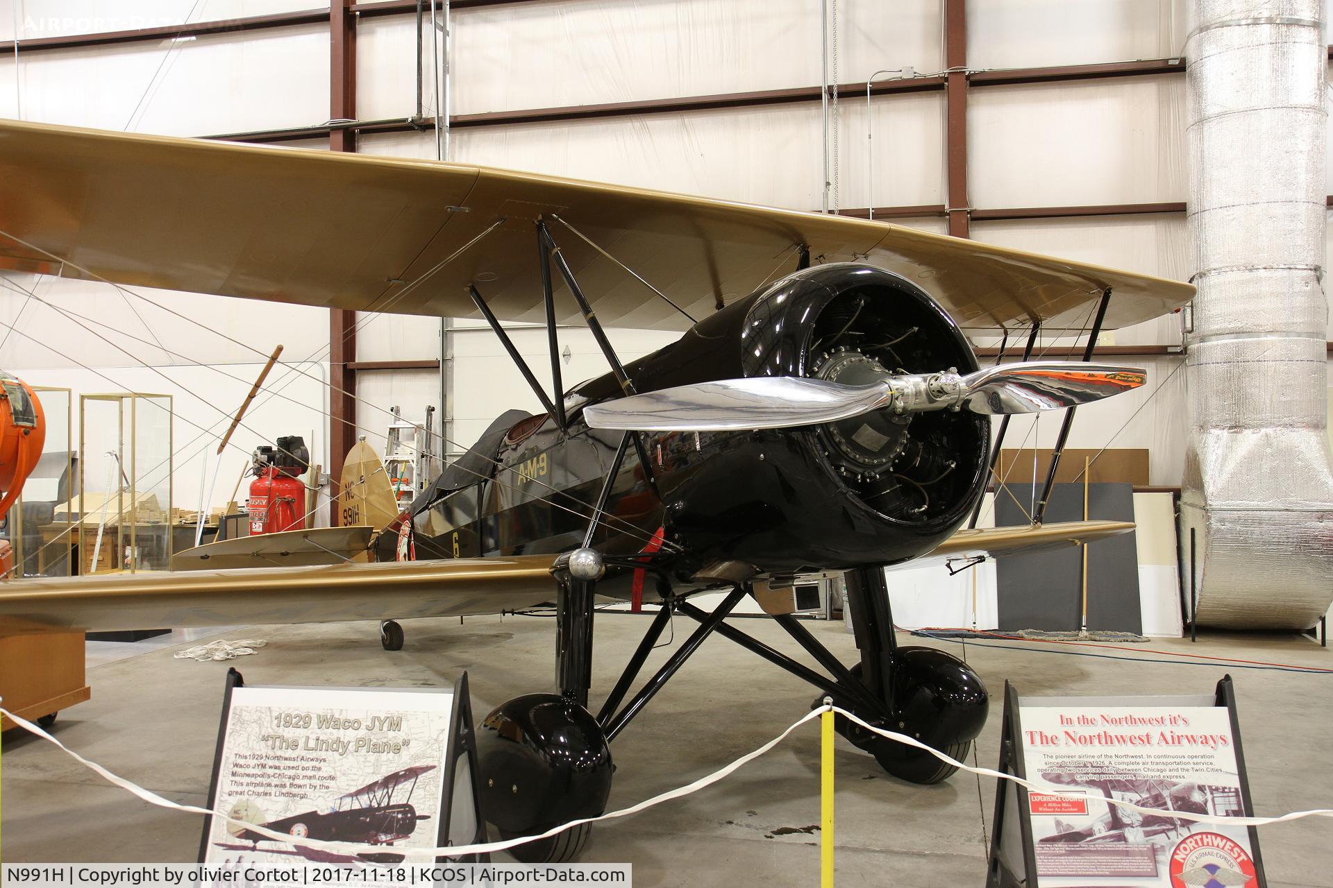 N991H, 1929 Waco JYM C/N D-3, nov 2017