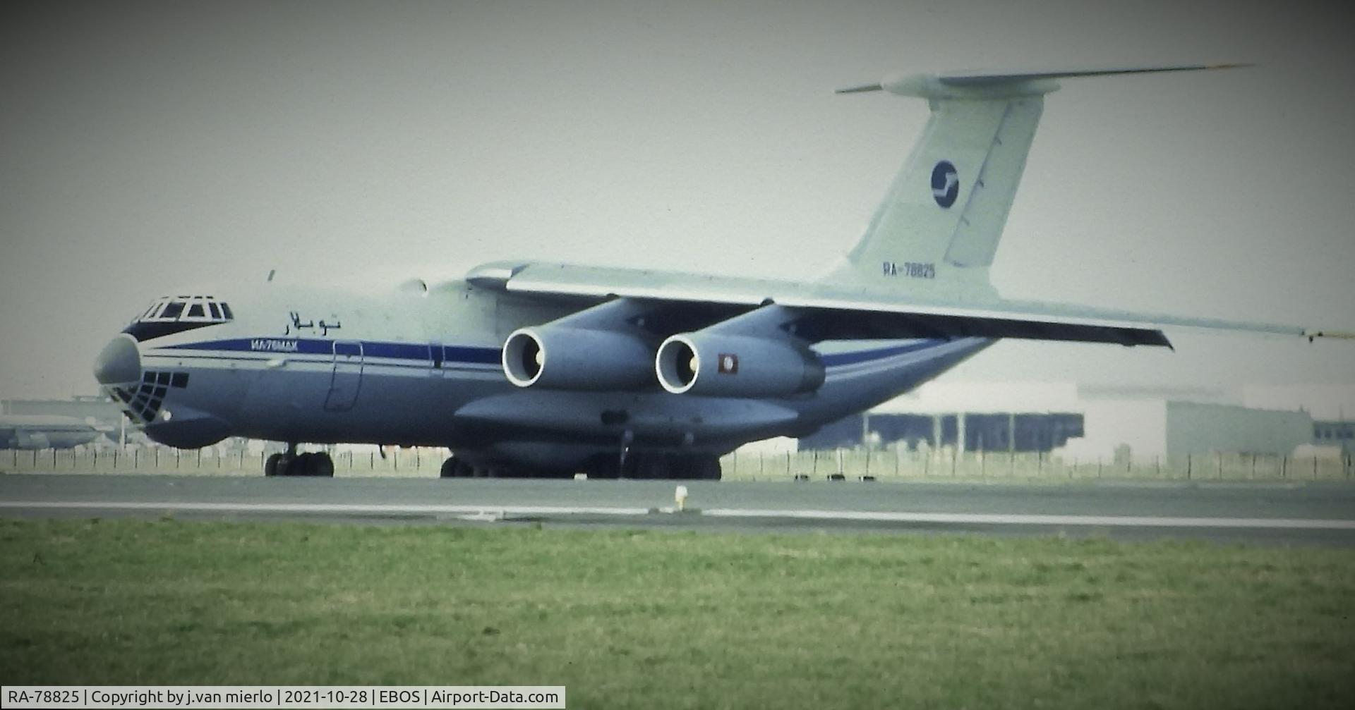 RA-78825, 1991 Ilyushin IL-76MDK C/N 10134 95871, Slide scan