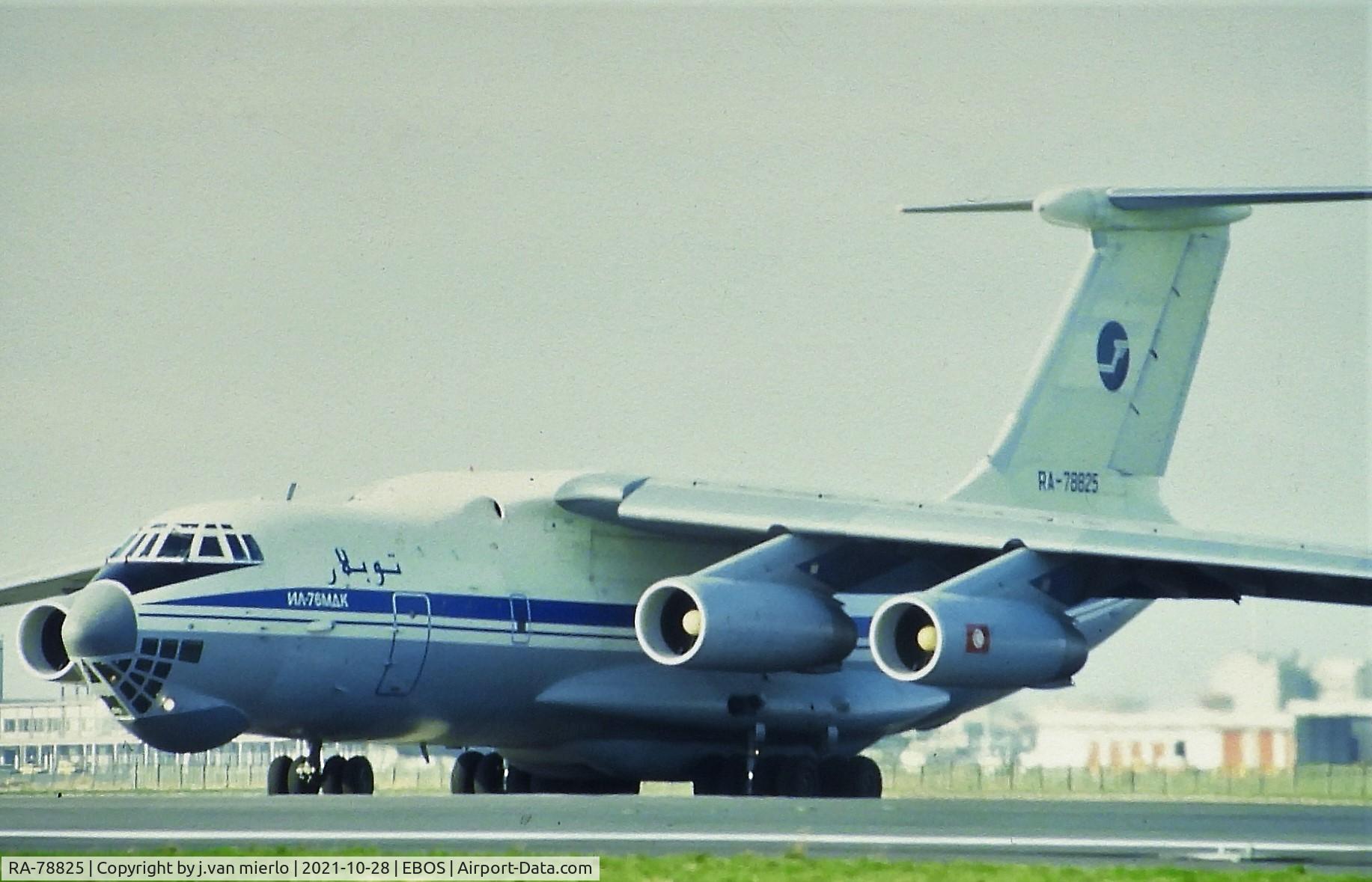 RA-78825, 1991 Ilyushin IL-76MDK C/N 10134 95871, Slide scan