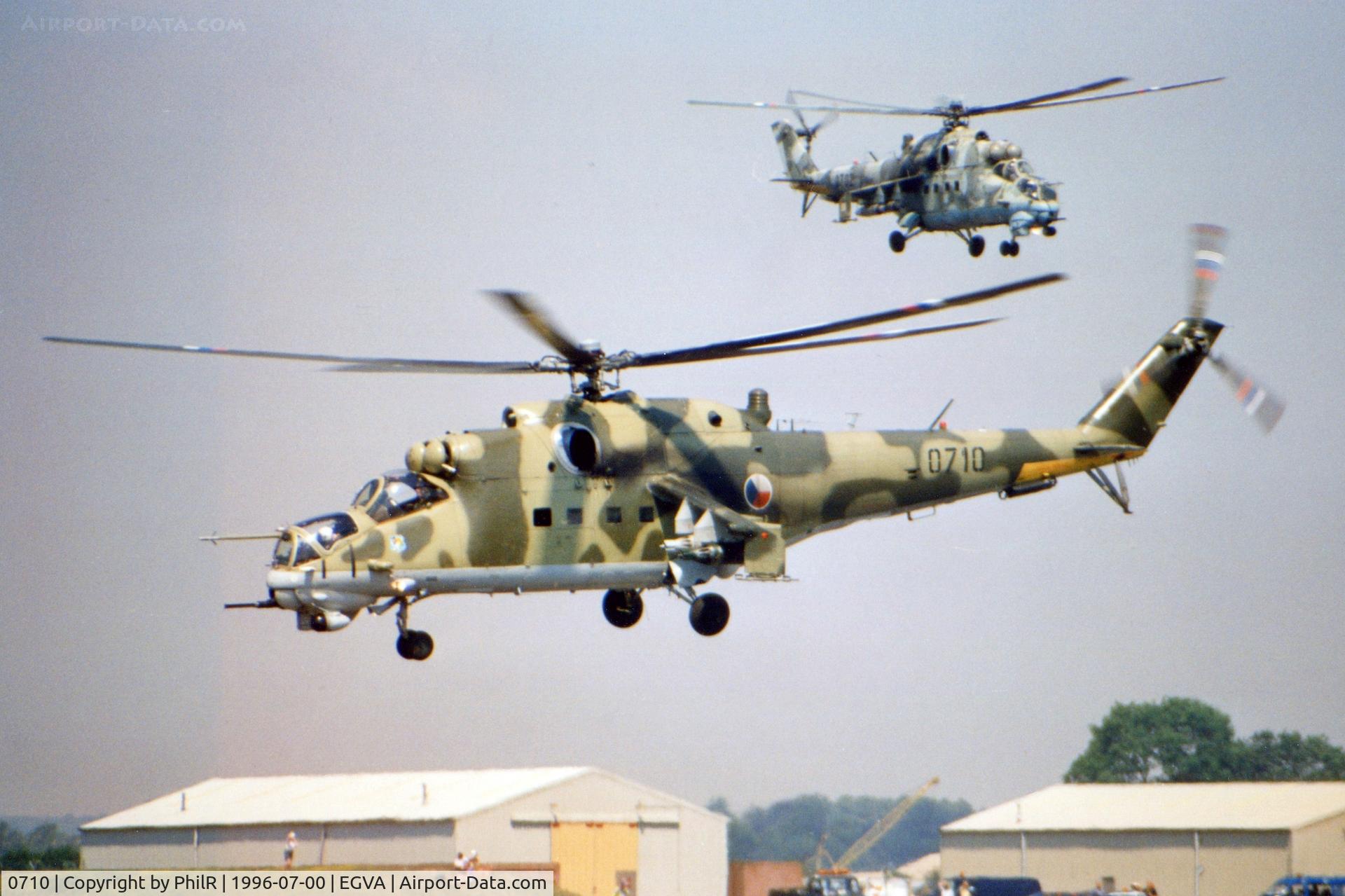 0710, Mil Mi-24V Hind E C/N 730710, 0710 Mil Mi-24V Hind CzeAF IAT
