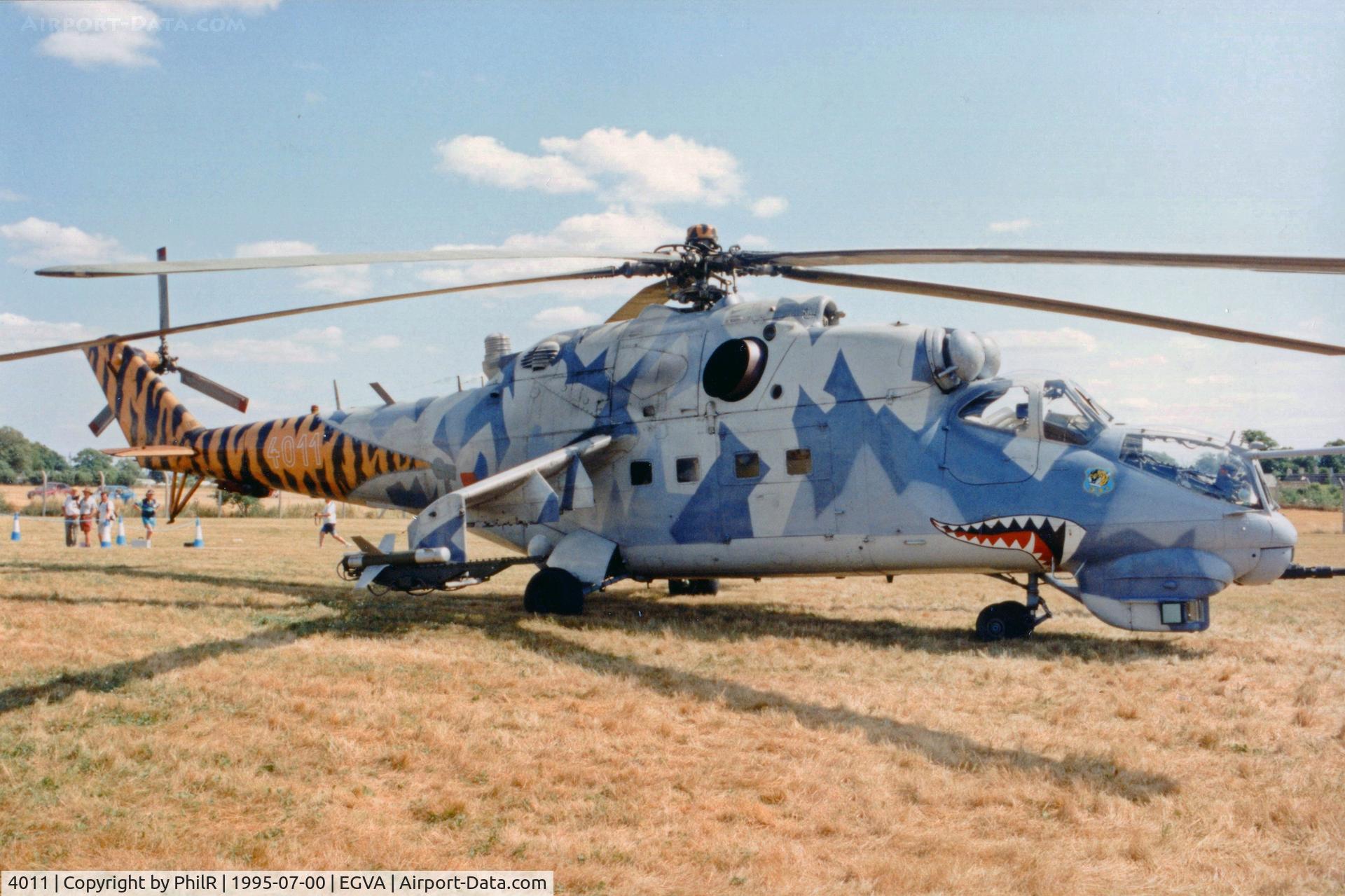 4011, Mil Mi-24V Hind E C/N 344011, 4011 Mil-24V Hind E Czech Air Force IAT