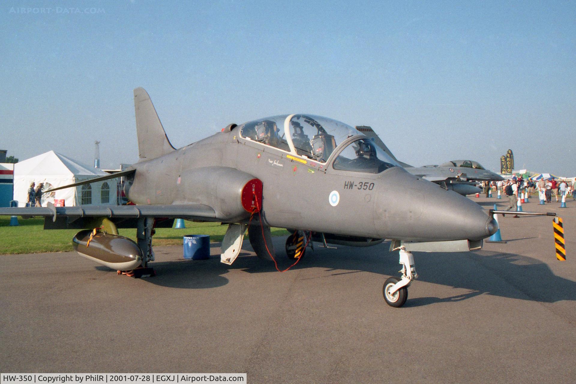 HW-350, British Aerospace Hawk Mk.51 C/N 312247/302, Finnish AF BAe Hawk Mk51 HW-350 RIAT Cottesmore