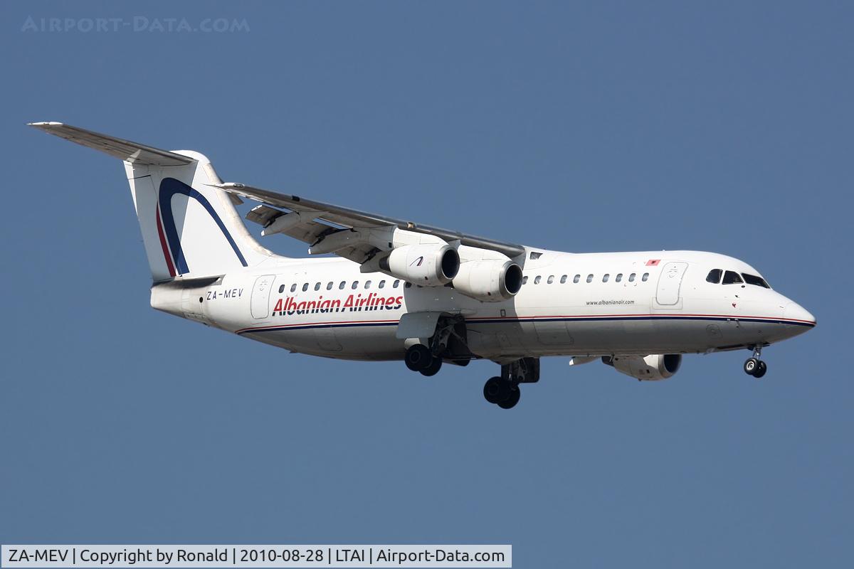 ZA-MEV, 1991 British Aerospace BAe.146-300 C/N E3197, at ayt