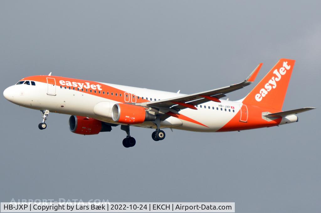 HB-JXP, 2018 Airbus A320-214 C/N 8165, RWY22L