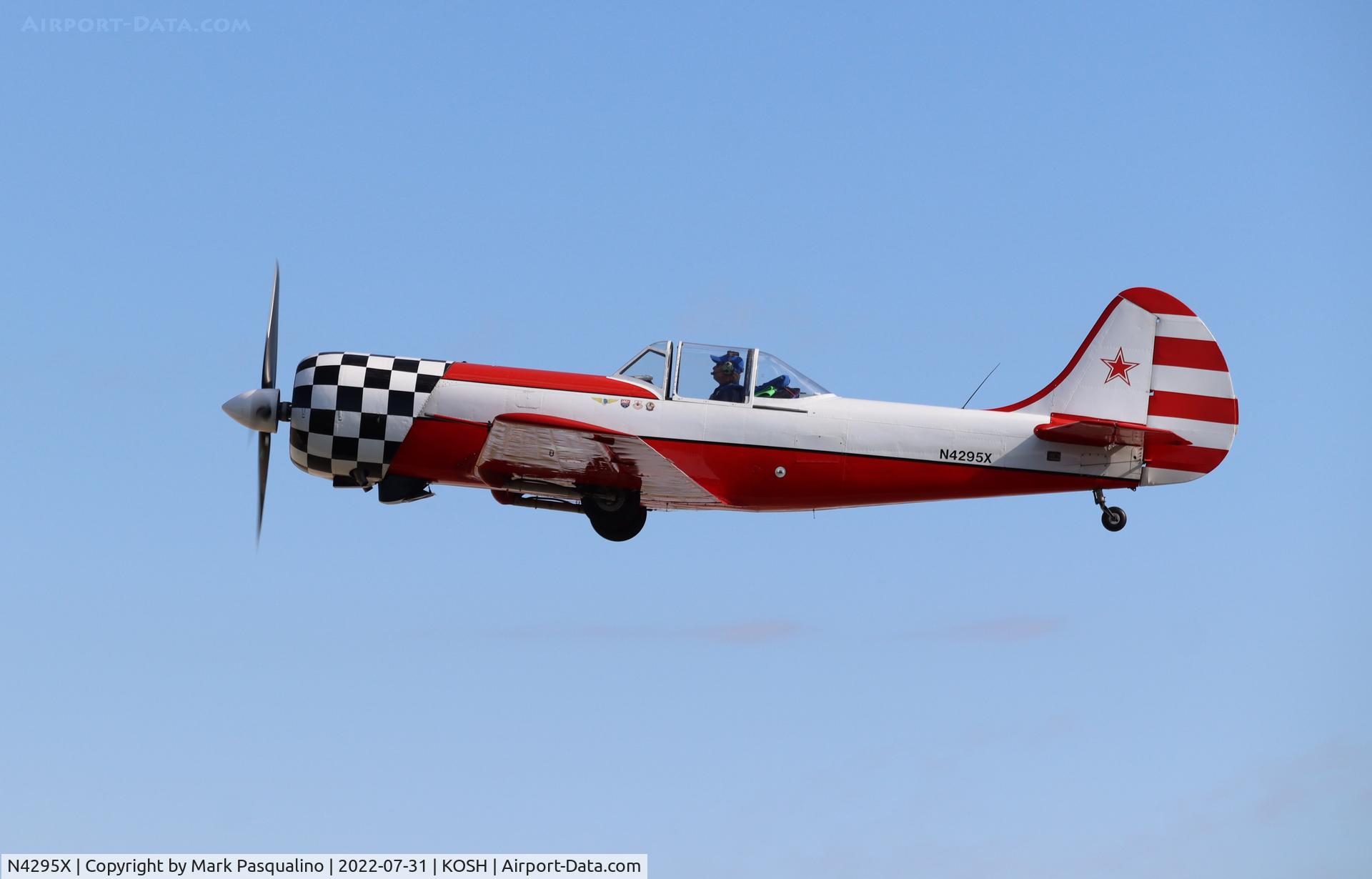 N4295X, 1975 Yakovlev YAK-50 C/N 750503, Yak-50