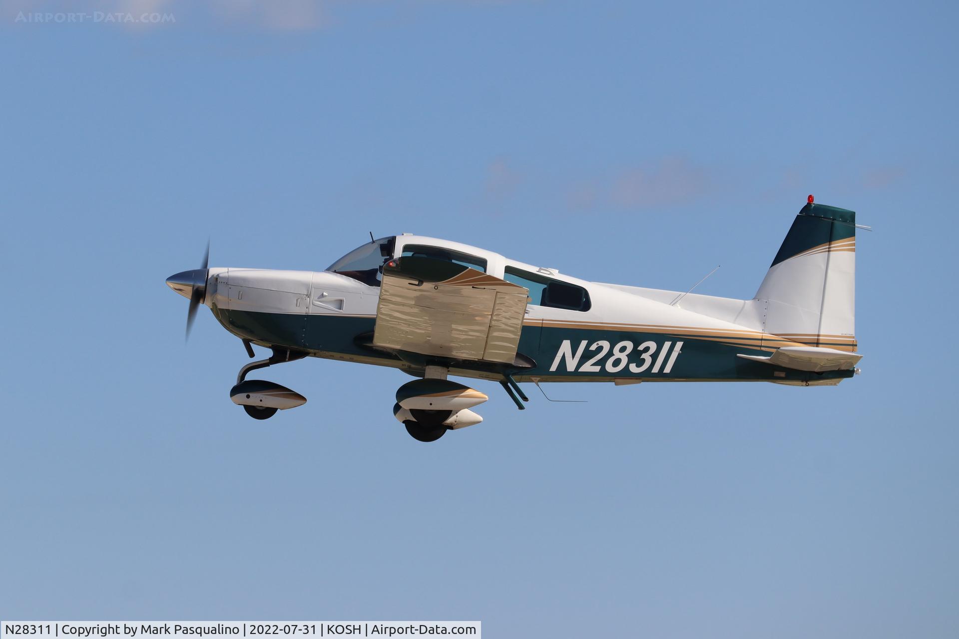 N28311, 1977 Grumman American AA-5B Tiger C/N AA5B0555, Grumman American AA-5B