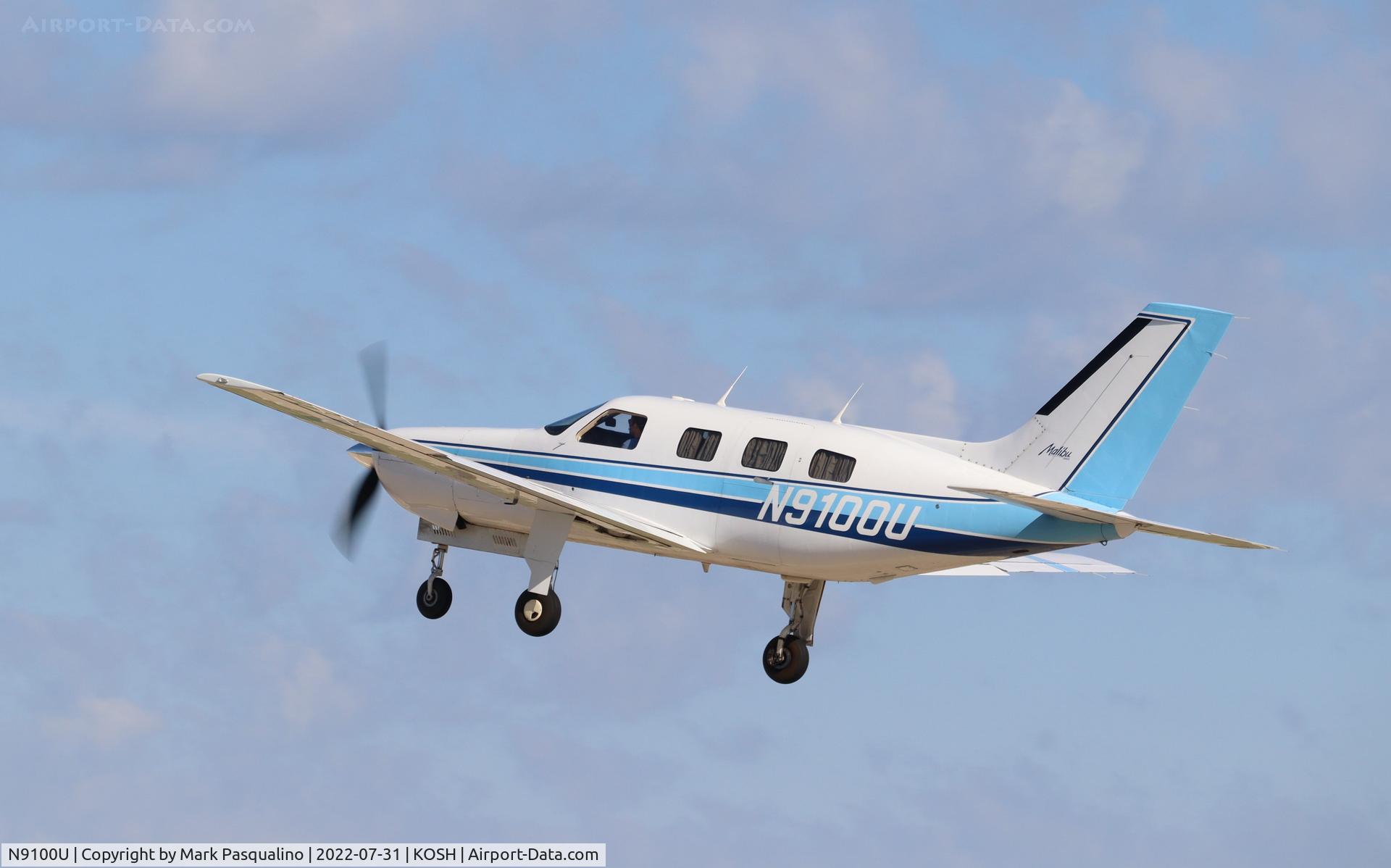 N9100U, 1986 Piper PA-46-310P Malibu C/N 4608011, Piper PA-46-310P