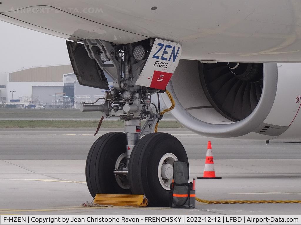 F-HZEN, 2012 Airbus A330-343X C/N 1376, Pointe-a-Pitre (PTP) Bordeaux (BOD) SS741