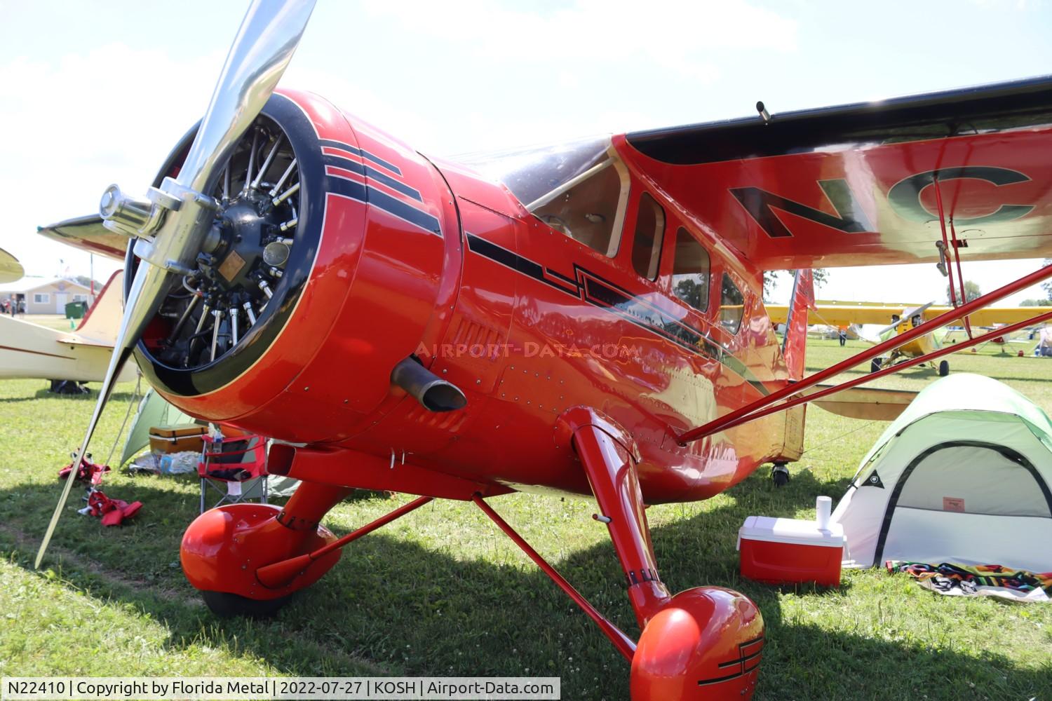 N22410, 1940 Howard Aircraft DGA-15P C/N 509, OSH 2022