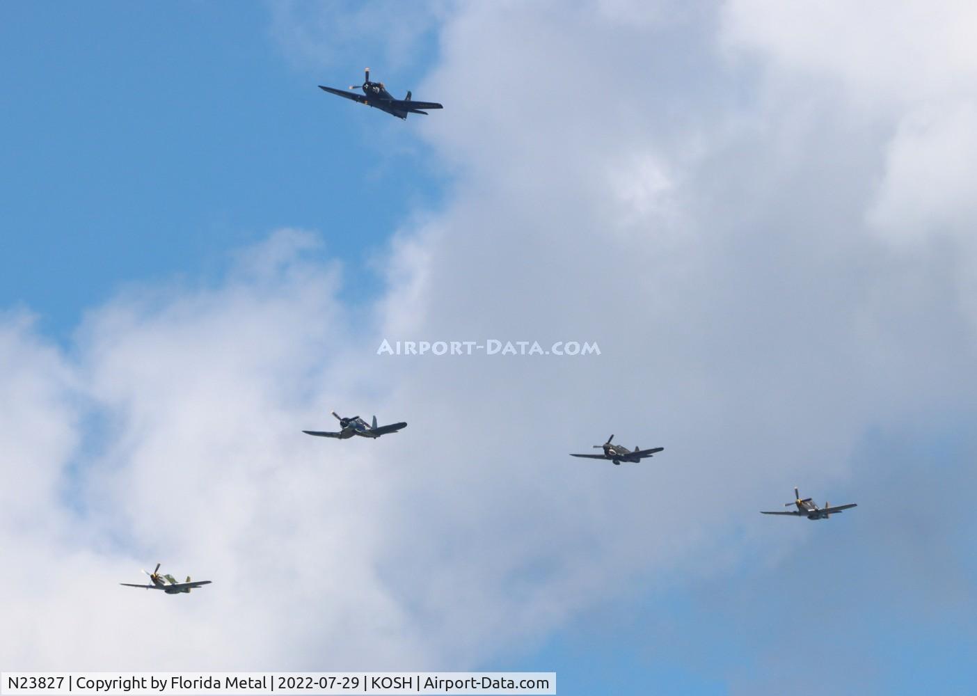 N23827, 1949 Douglas AD-4 C/N 7133, OSH 2022