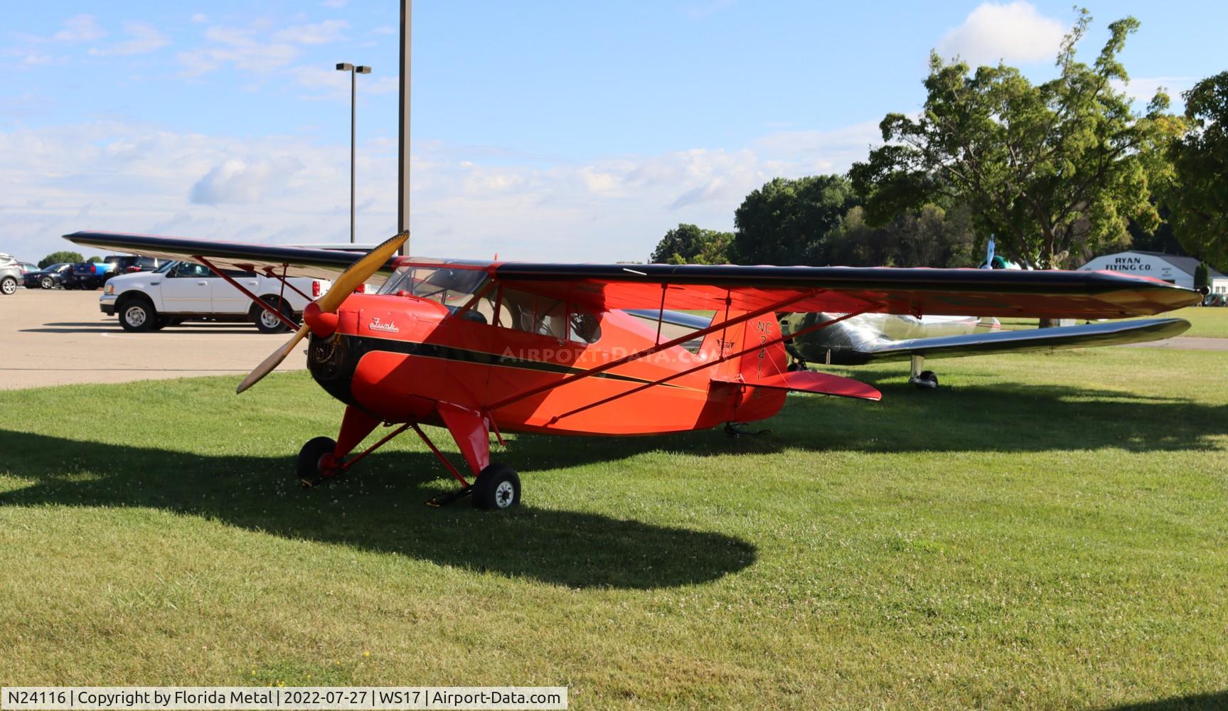N24116, 1940 Funk B C/N 45, OSH 2022