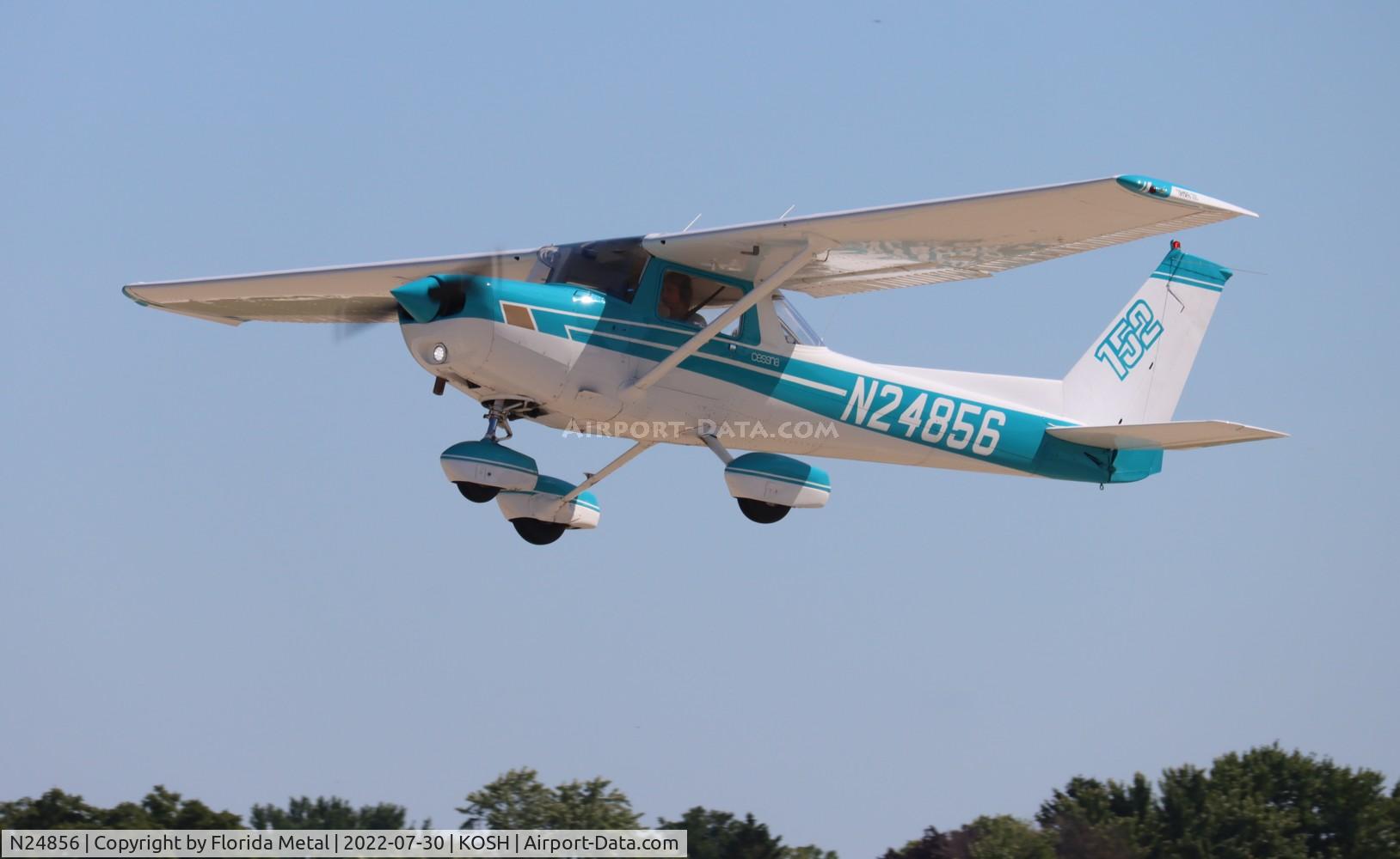 N24856, 1977 Cessna 152 C/N 15280414, OSH 2022