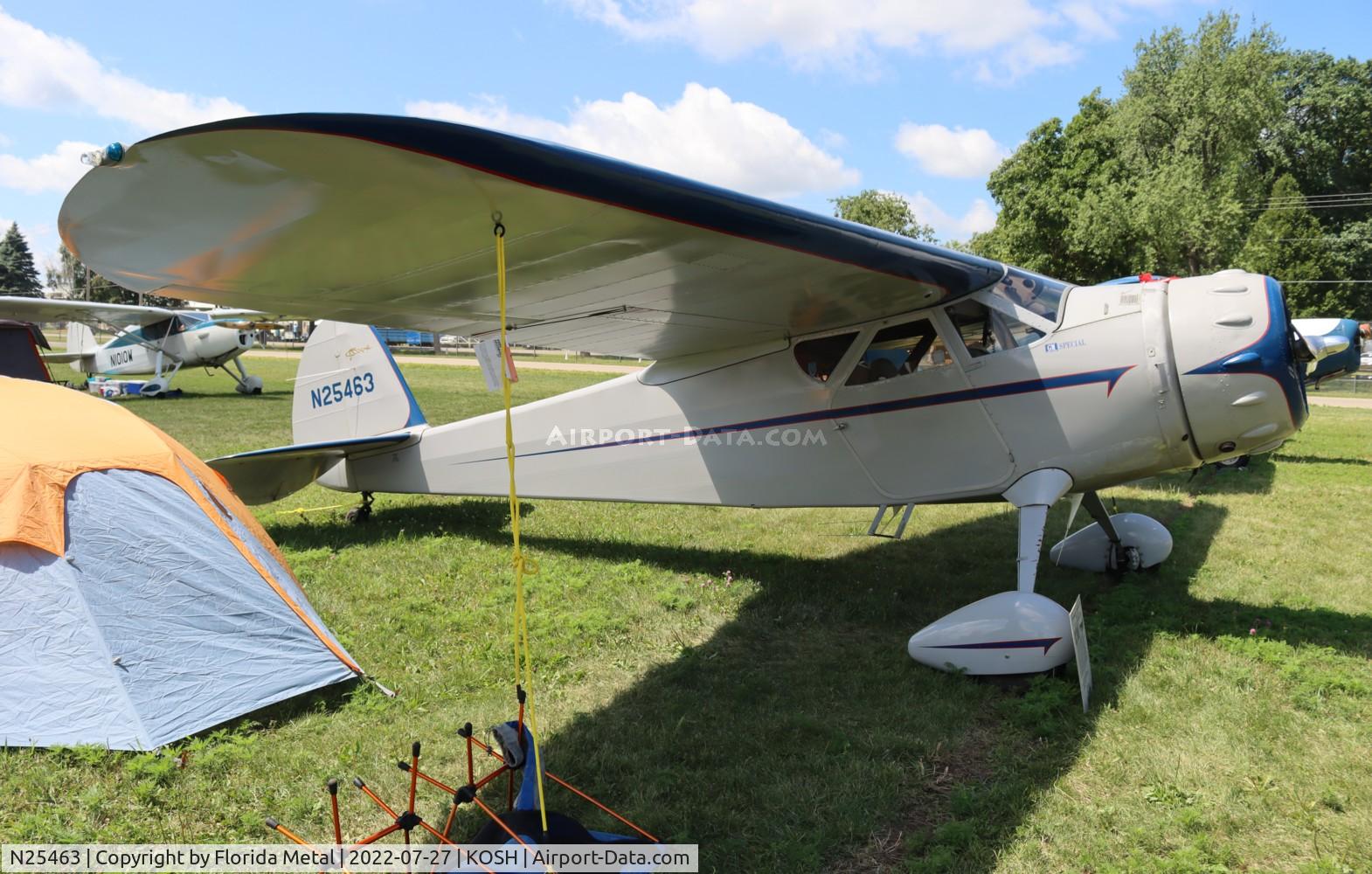N25463, 1940 Cessna C-165 Airmaster C/N 568, OSH 2022