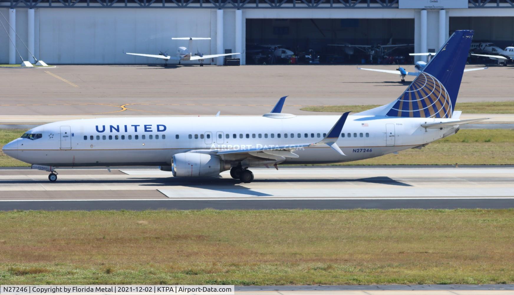 N27246, 1999 Boeing 737-824 C/N 28956, TPA 2021