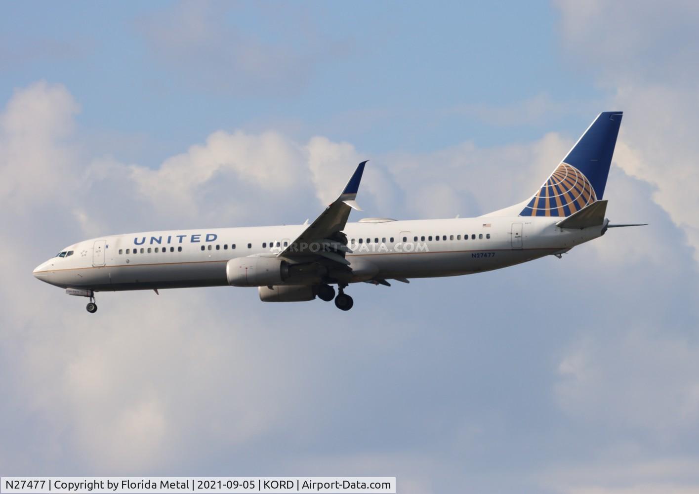 N27477, 2013 Boeing 737-924/ER C/N 31647, ORD 2021