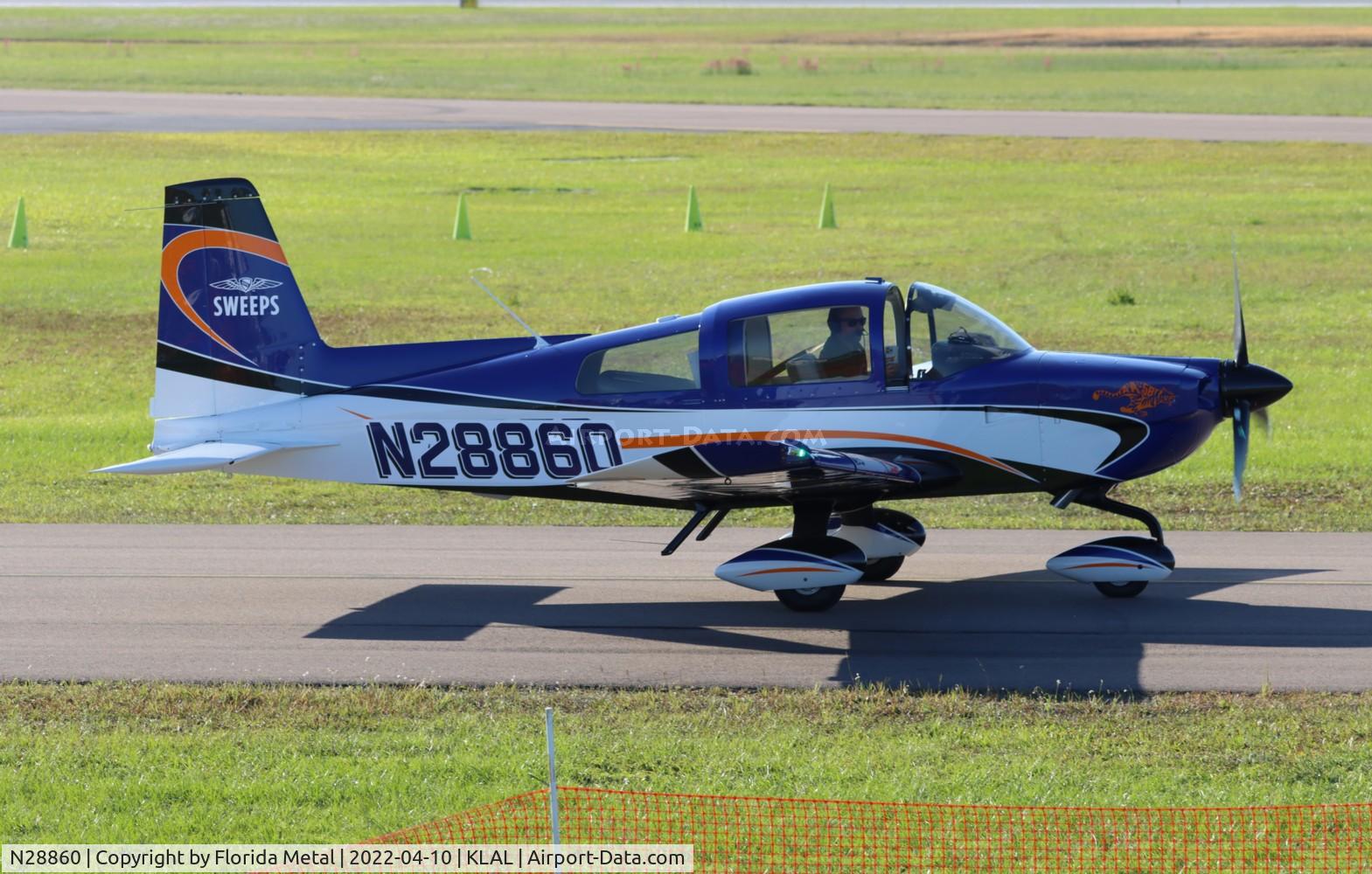 N28860, 1978 Grumman American AA-5B Tiger C/N AA5B0867, Sun N Fun 2022