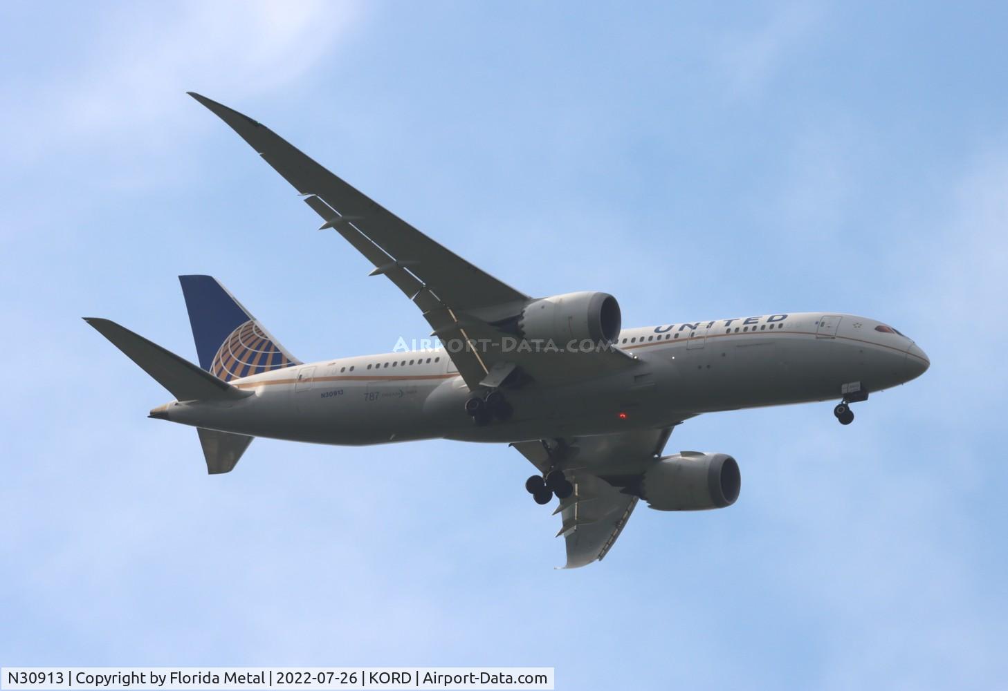 N30913, 2014 Boeing 787-8 Dreamliner C/N 35879, United