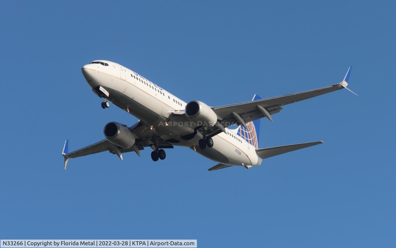 N33266, 2001 Boeing 737-824 C/N 32403, TPA 2022