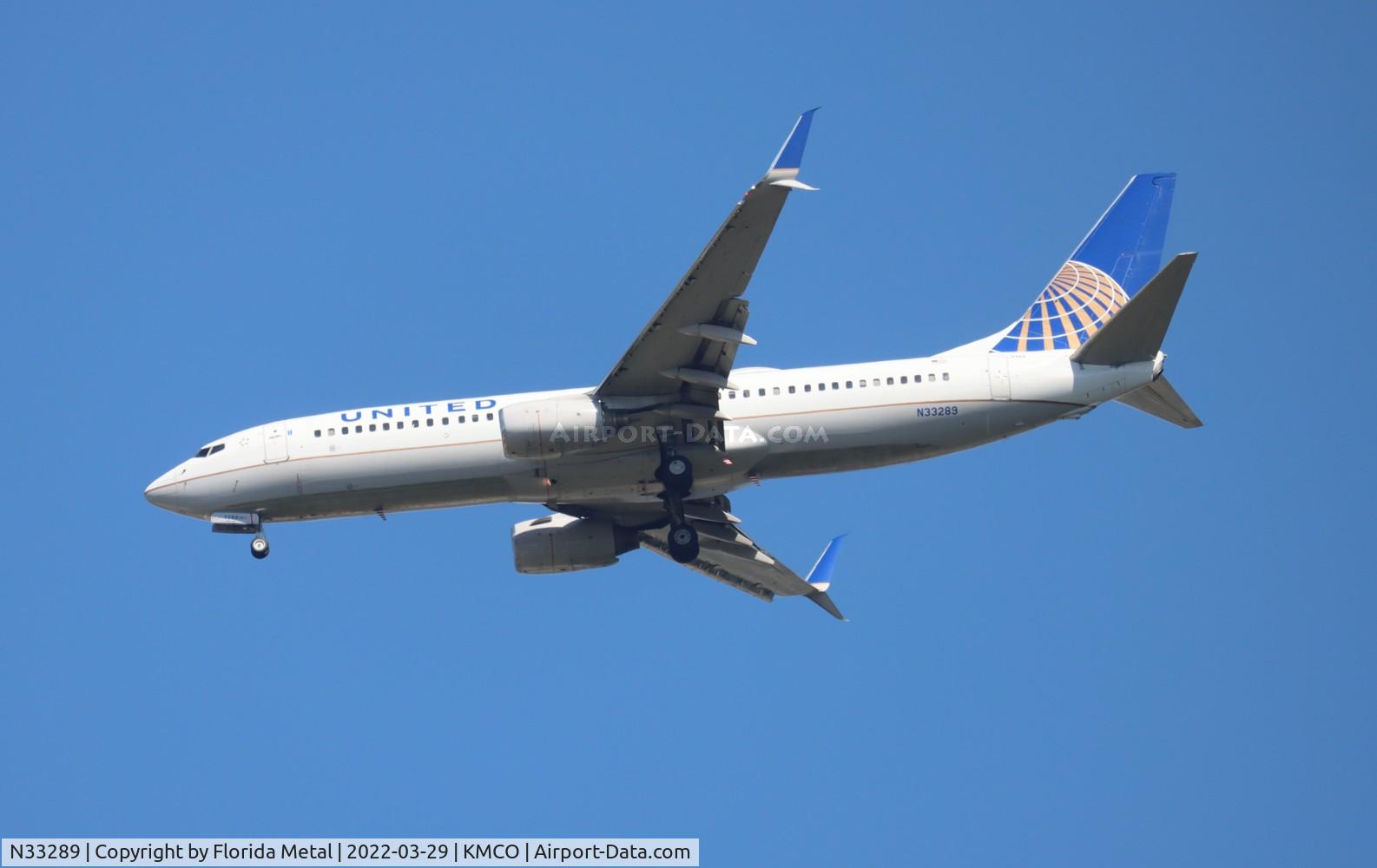 N33289, 2004 Boeing 737-824 C/N 31607, MCO 2022