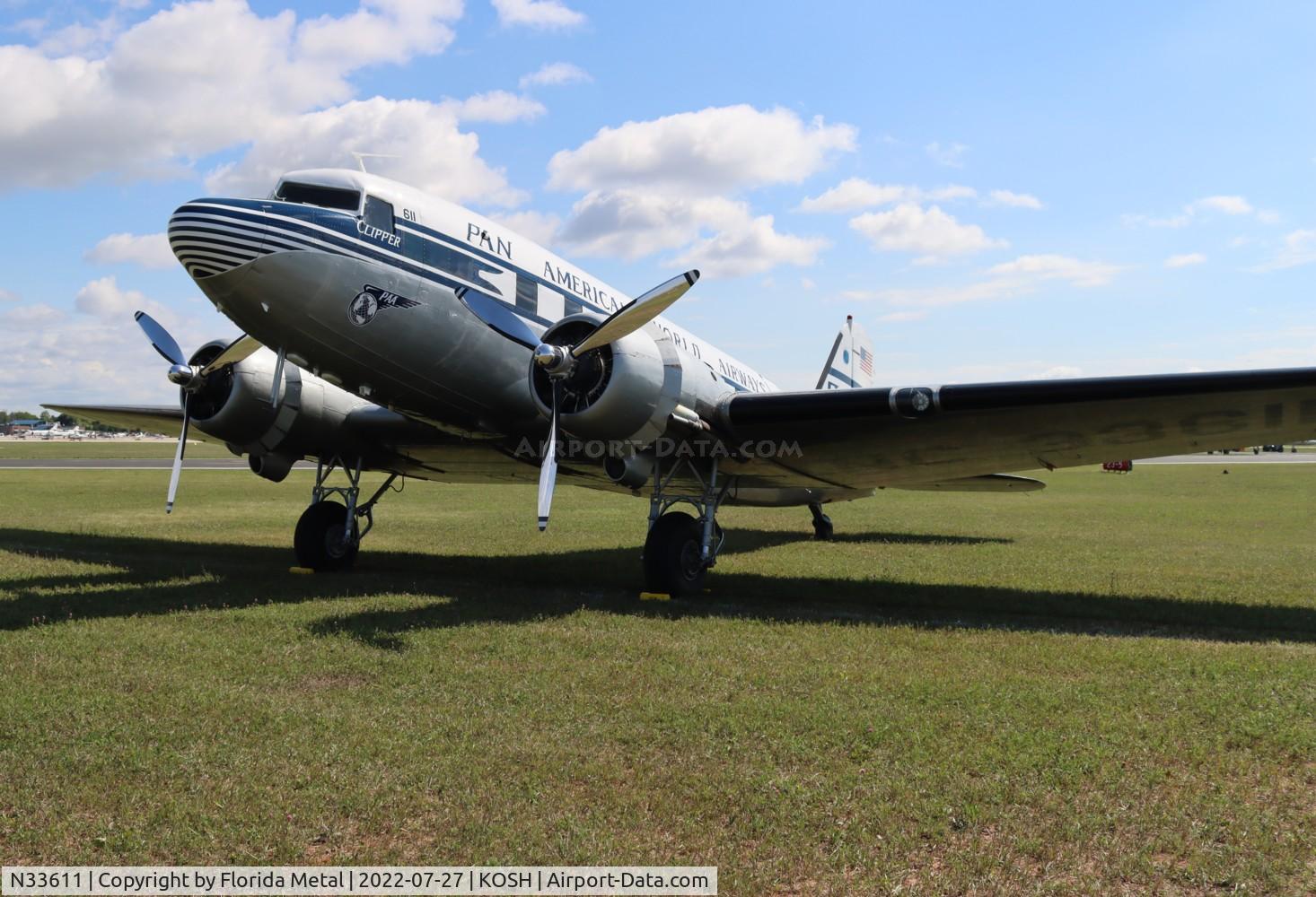 N33611, 1945 Douglas DC-3C (C-47B-50-DK) C/N 34378, OSH 2022