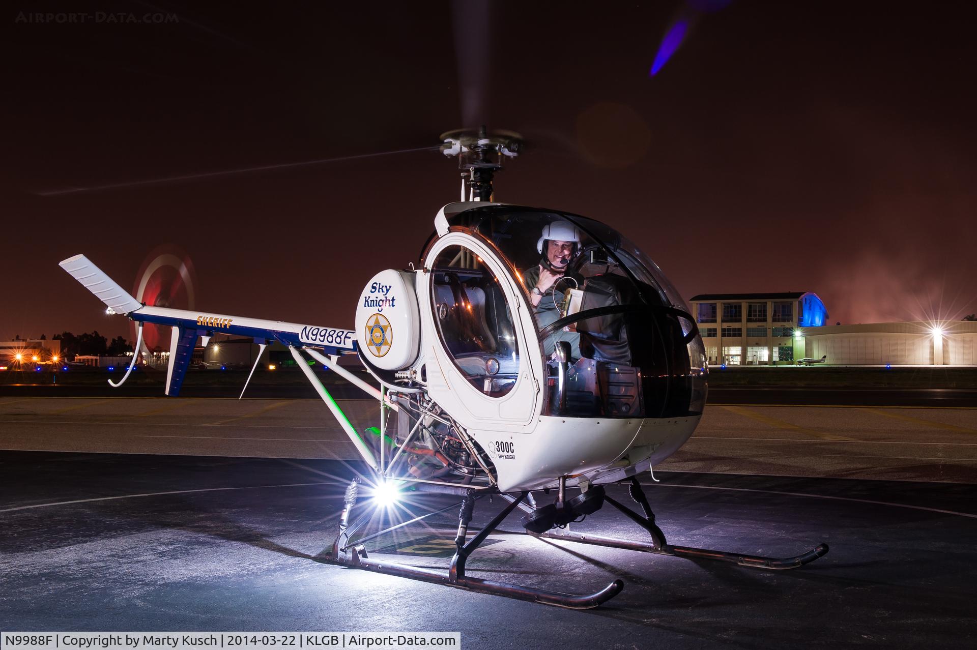 N9988F, 1999 Schweizer 269C C/N S1791, Sky Knight After Dark