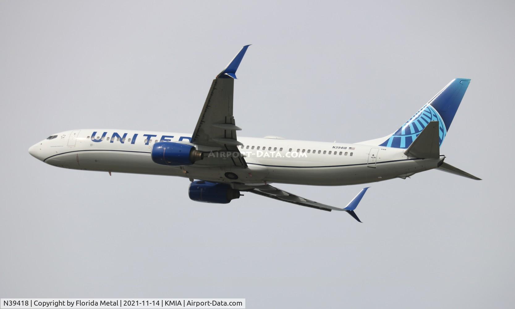N39418, 2008 Boeing 737-924/ER C/N 33456, MIA 2021
