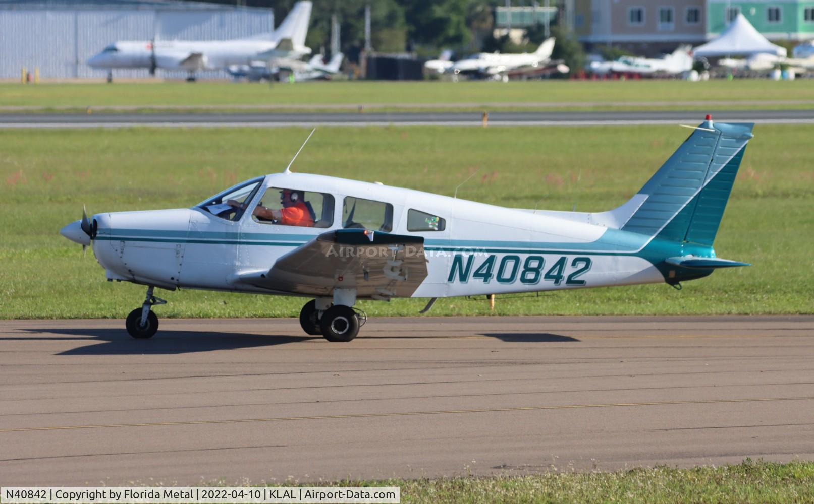 N40842, 1973 Piper PA-28-151 C/N 28-7415094, Sun N Fun 2022