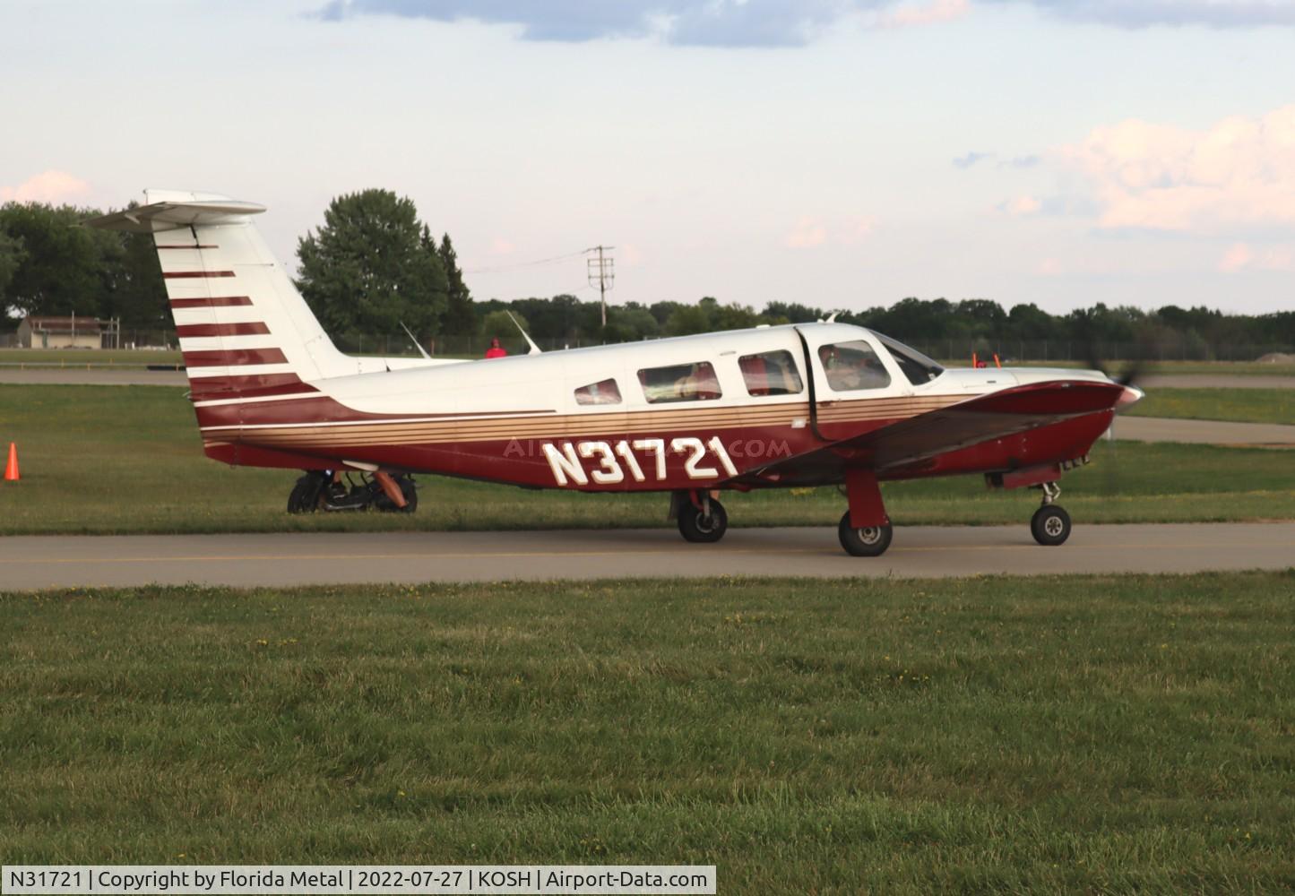 N31721, 1978 Piper PA-32RT-300 C/N 32R-7885124, OSH 2022