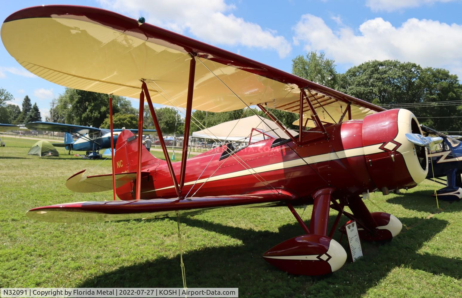 N32091, 1947 Waco UPF-7 C/N 5723, OSH 2022