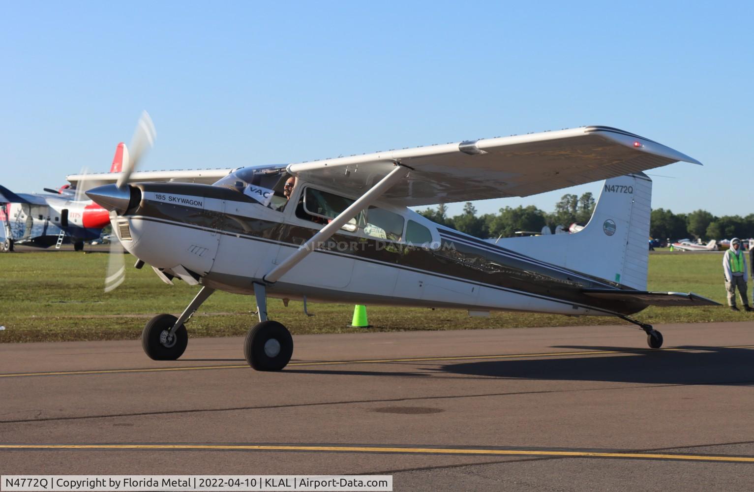 N4772Q, 1967 Cessna A185E Skywagon 185 C/N 185-1239, Sun N Fun 2022