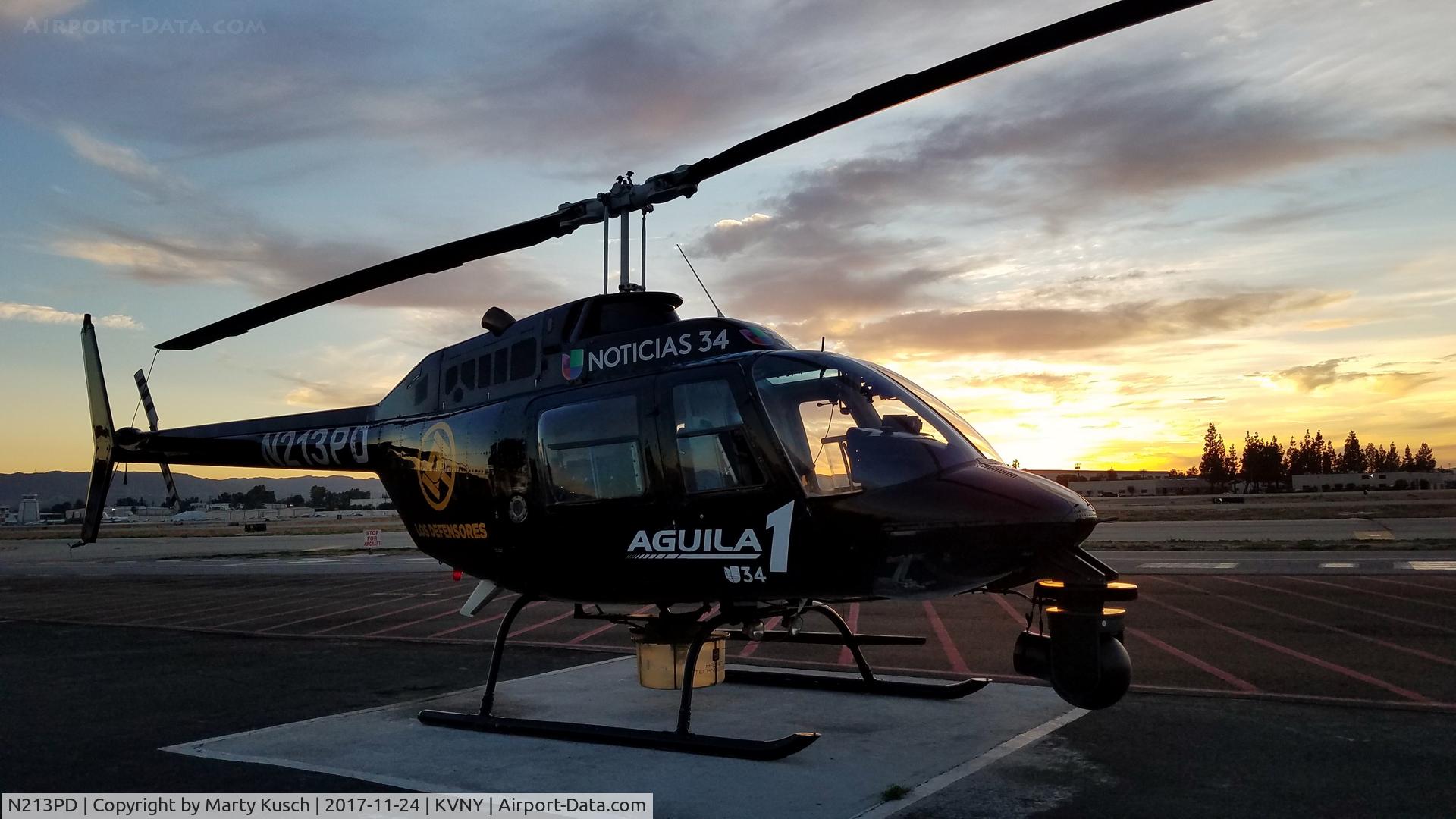 N213PD, 1976 Bell 206B JetRanger II C/N 1992, Start of a new full-time career flying Aguila Uno at Helinet.