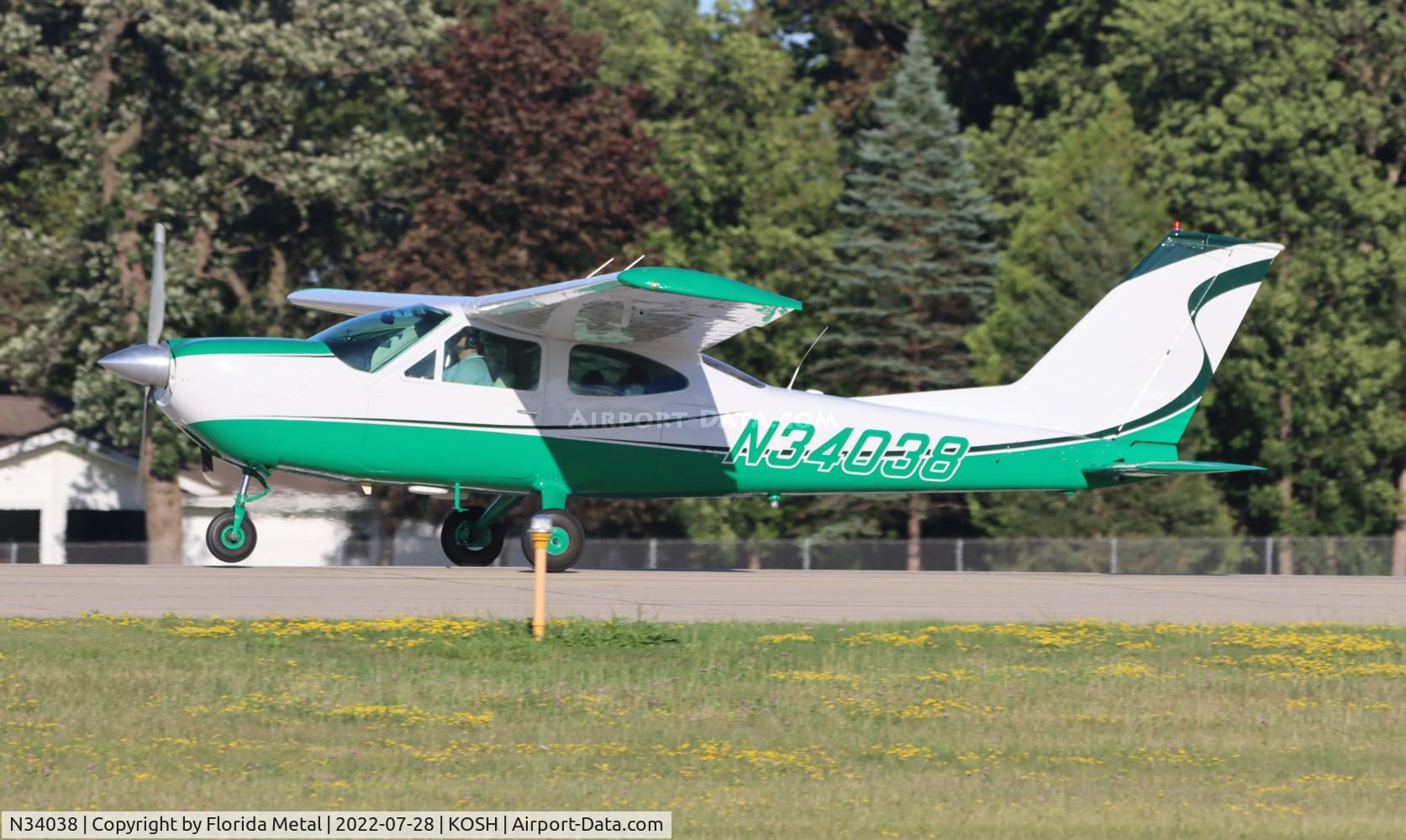 N34038, 1970 Cessna 177B Cardinal C/N 17701608, OSH 2022