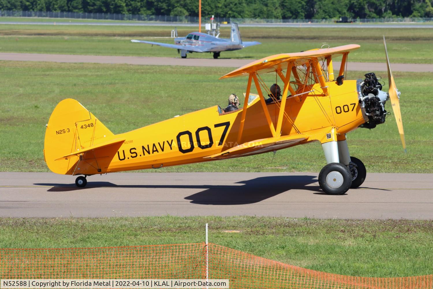 N52588, 1941 Boeing A75L300 C/N 75-2678, Sun N fun 2022