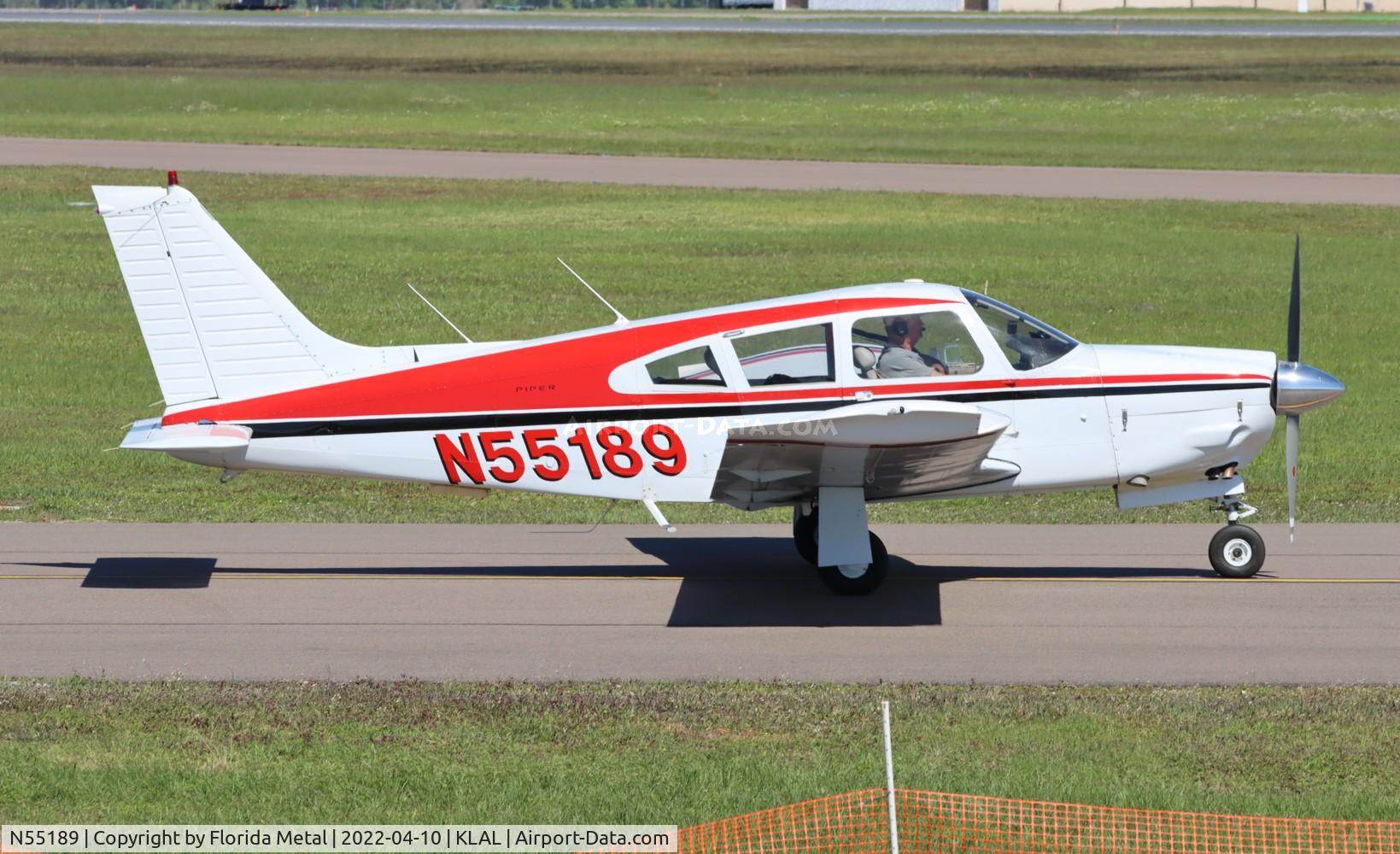 N55189, 1973 Piper PA-28R-200 Cherokee Arrow C/N 28R-7335192, Sun N Fun 2022